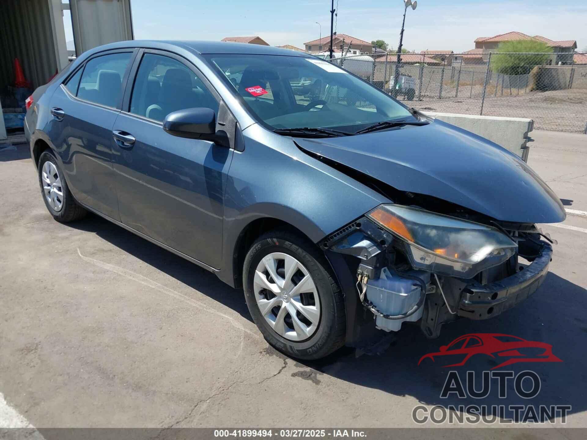 TOYOTA COROLLA 2015 - 2T1BURHE7FC255244