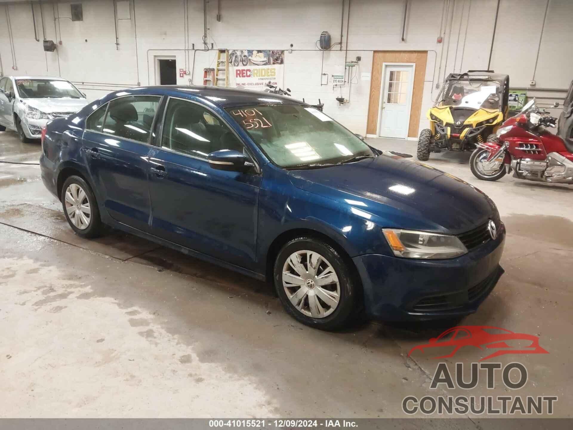VOLKSWAGEN JETTA 2012 - 3VWDP7AJ1CM372295