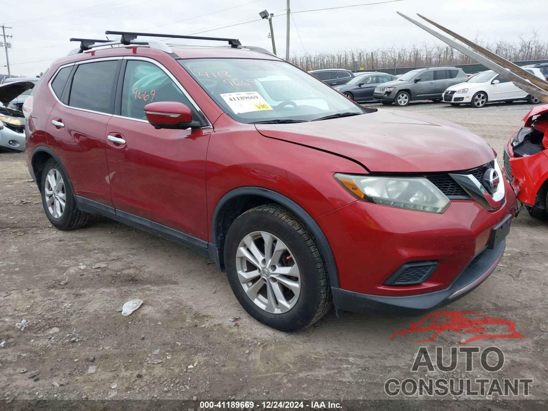 NISSAN ROGUE 2015 - 5N1AT2MV4FC829220