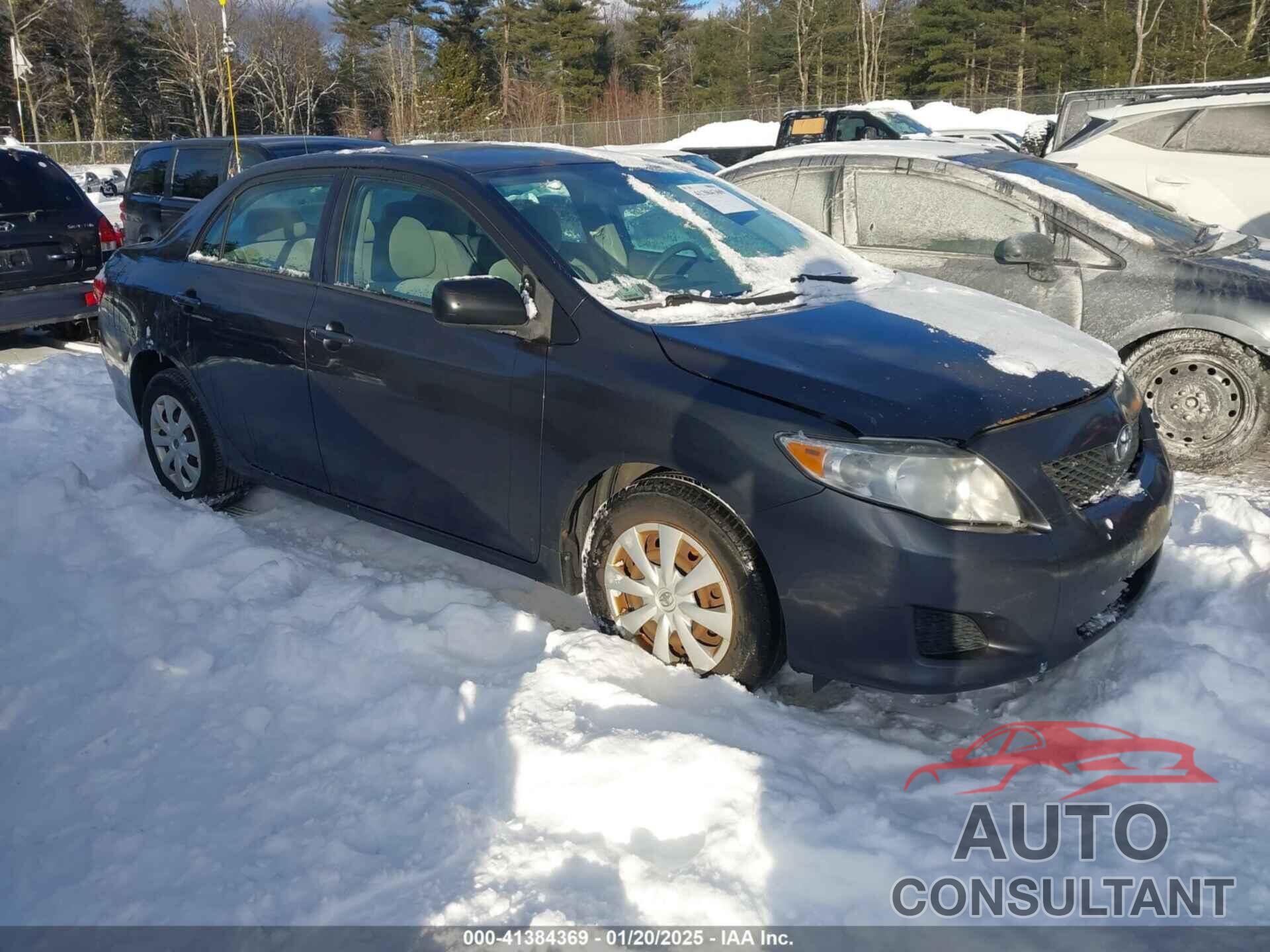 TOYOTA COROLLA 2009 - 1NXBU40E69Z013823