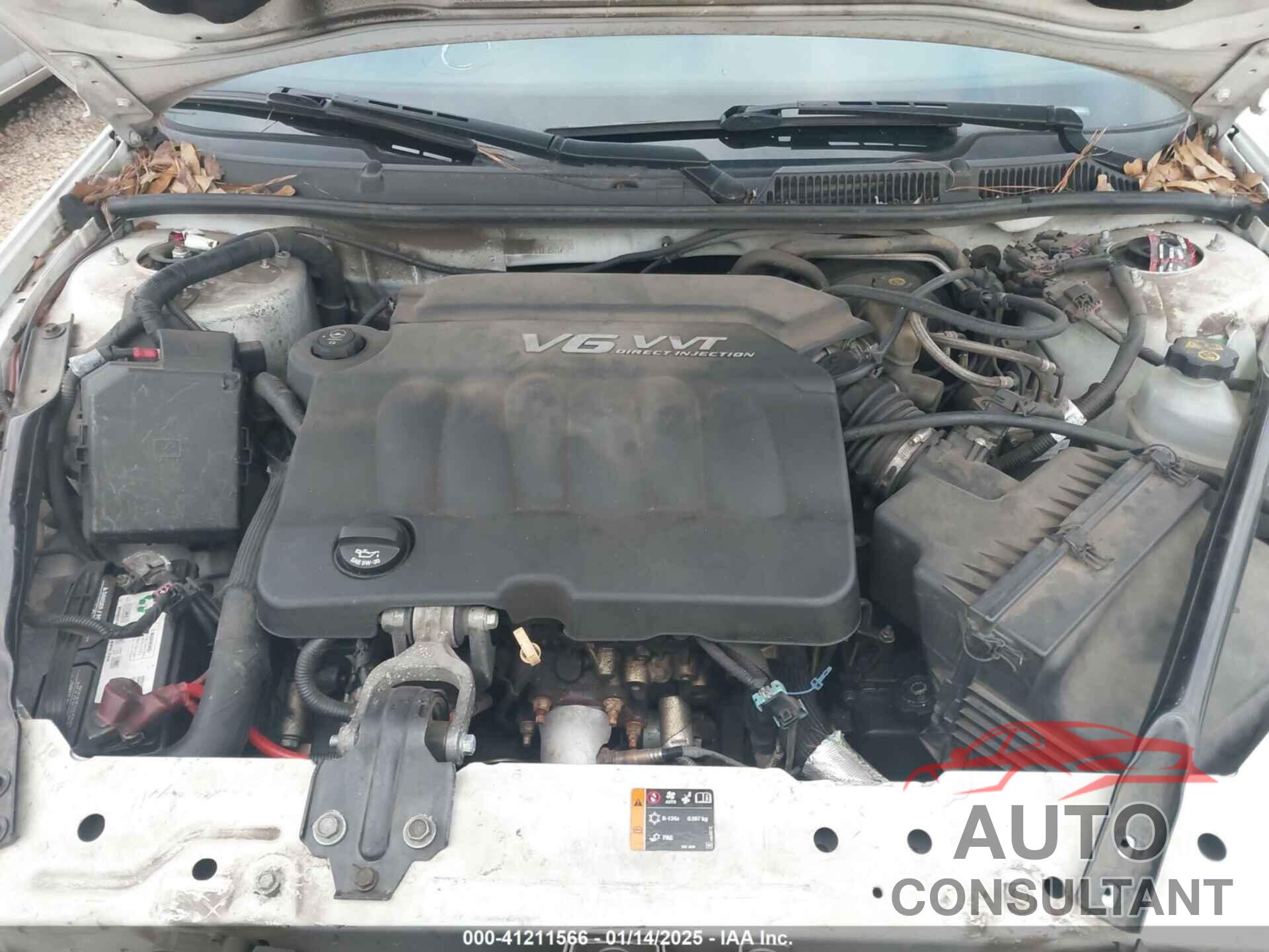 CHEVROLET IMPALA 2012 - 2G1WA5E39C1168101