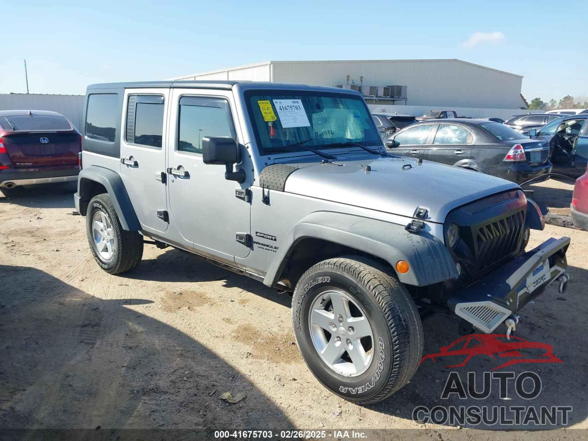 JEEP WRANGLER UNLIMITED 2015 - 1C4BJWDG8FL642098