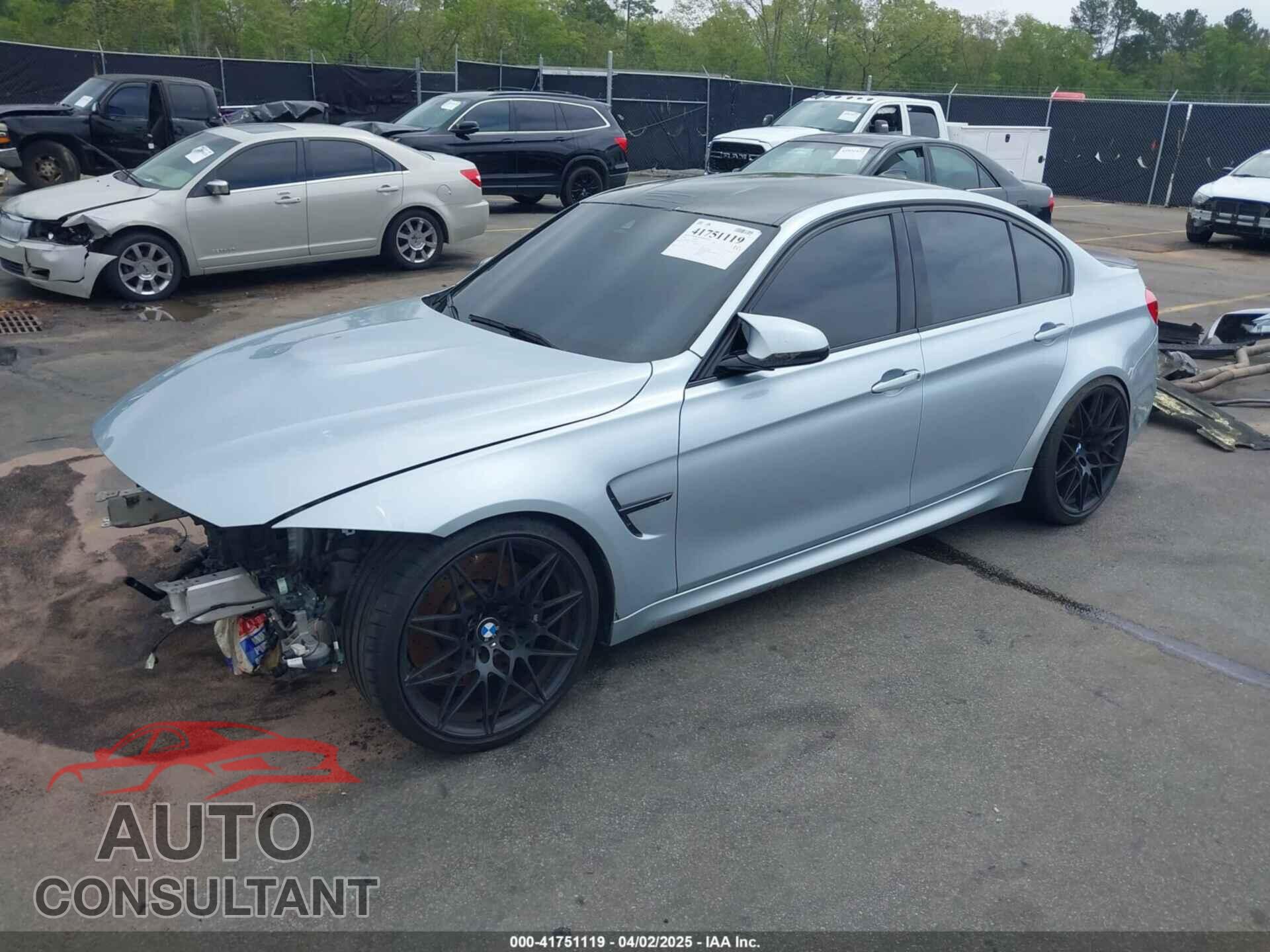 BMW M3 2018 - WBS8M9C50J5J79706