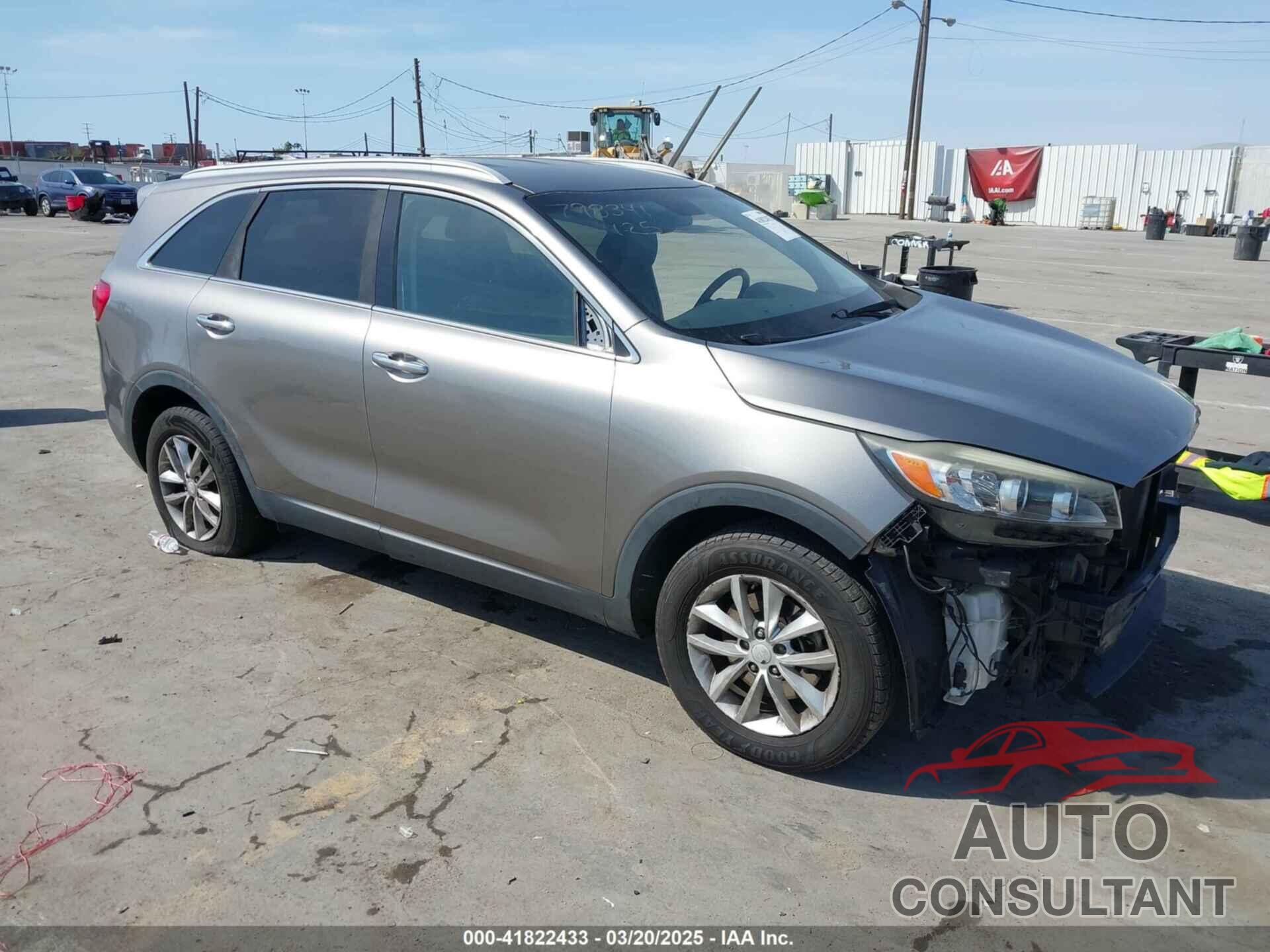 KIA SORENTO 2016 - 5XYPG4A33GG120616
