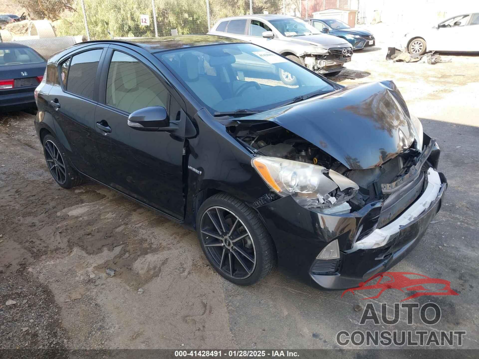 TOYOTA PRIUS C 2013 - JTDKDTB34D1542112
