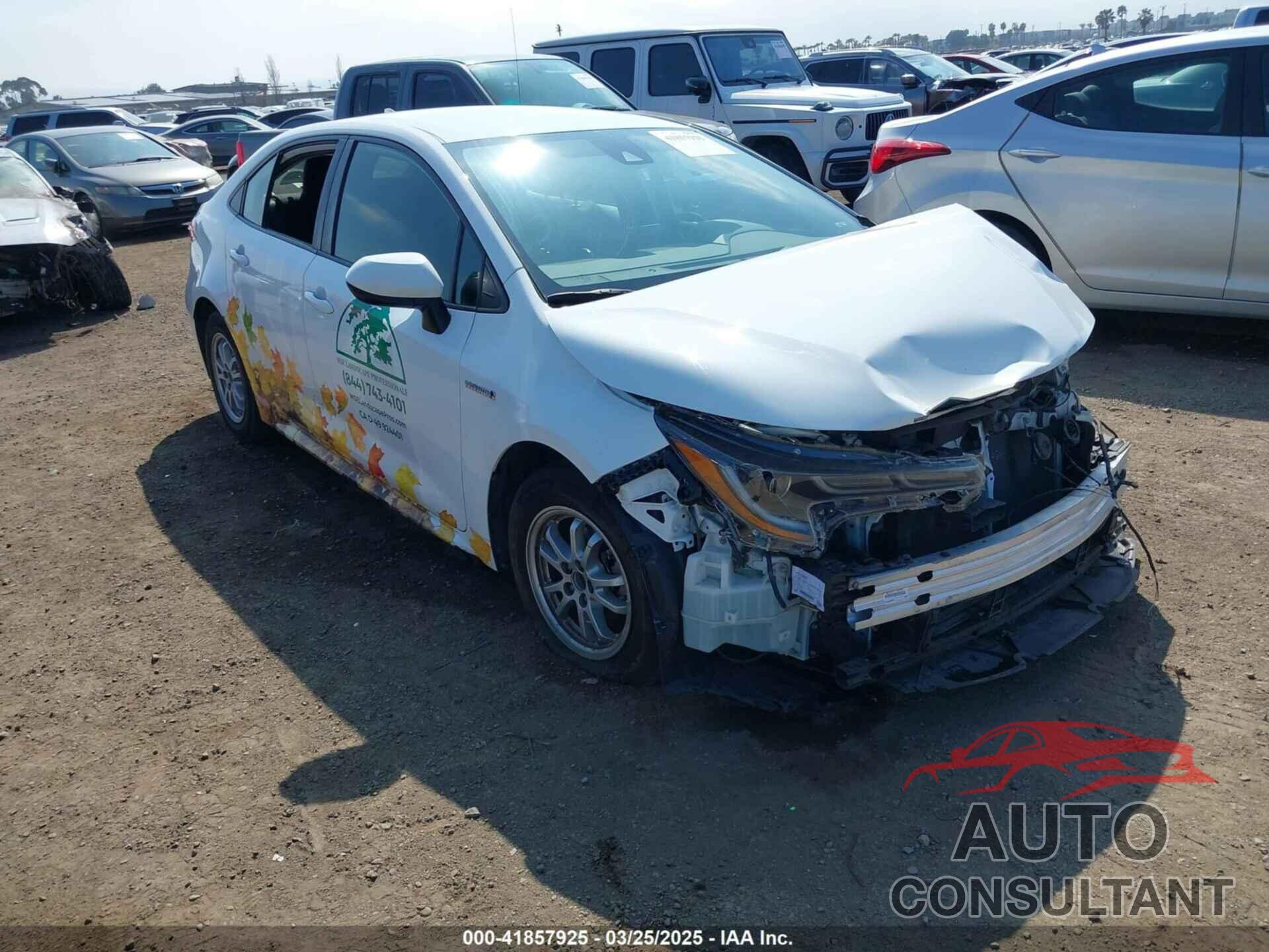 TOYOTA COROLLA 2021 - JTDEAMDEXMJ025424