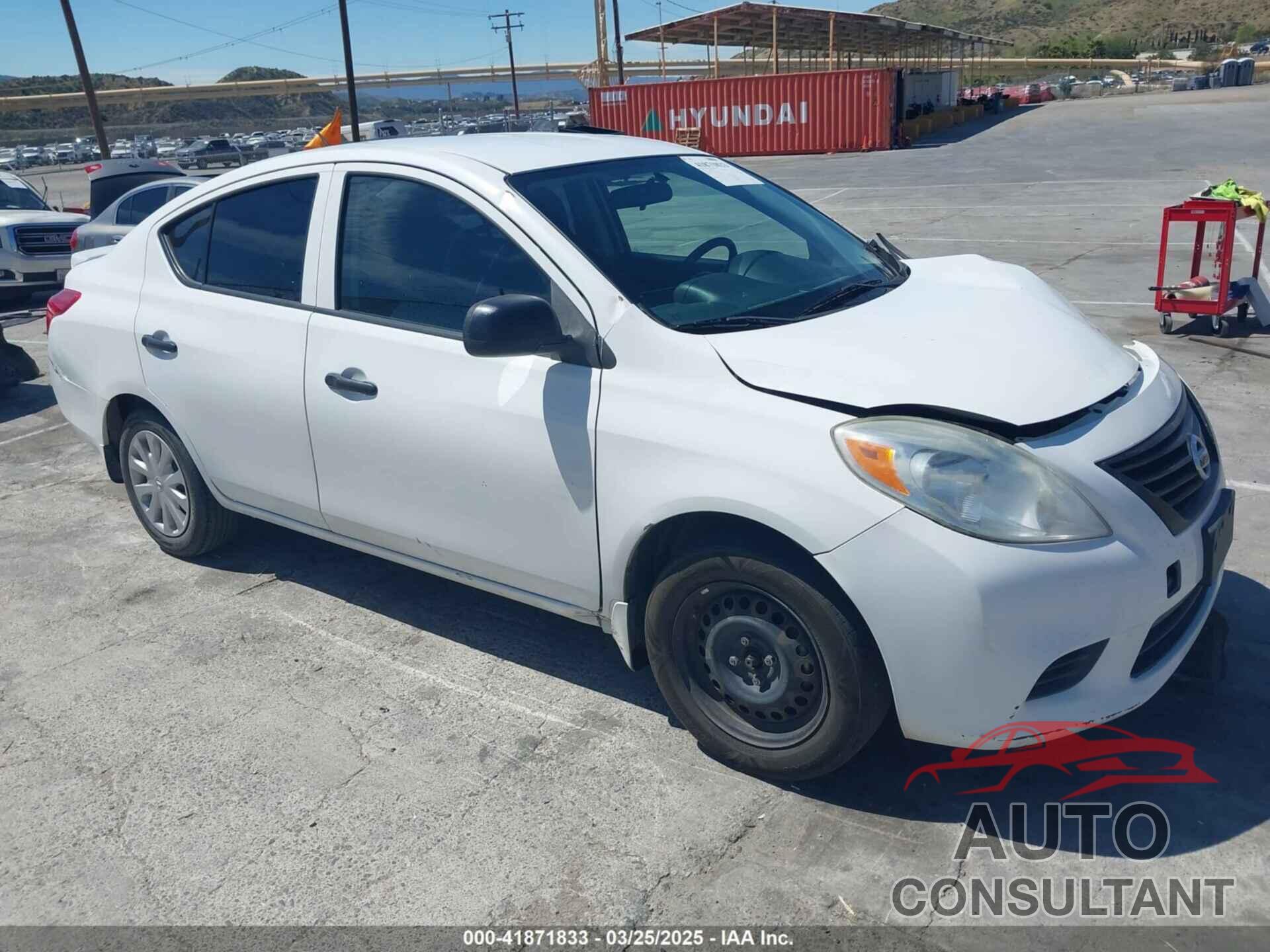 NISSAN VERSA 2014 - 3N1CN7AP0EL861162