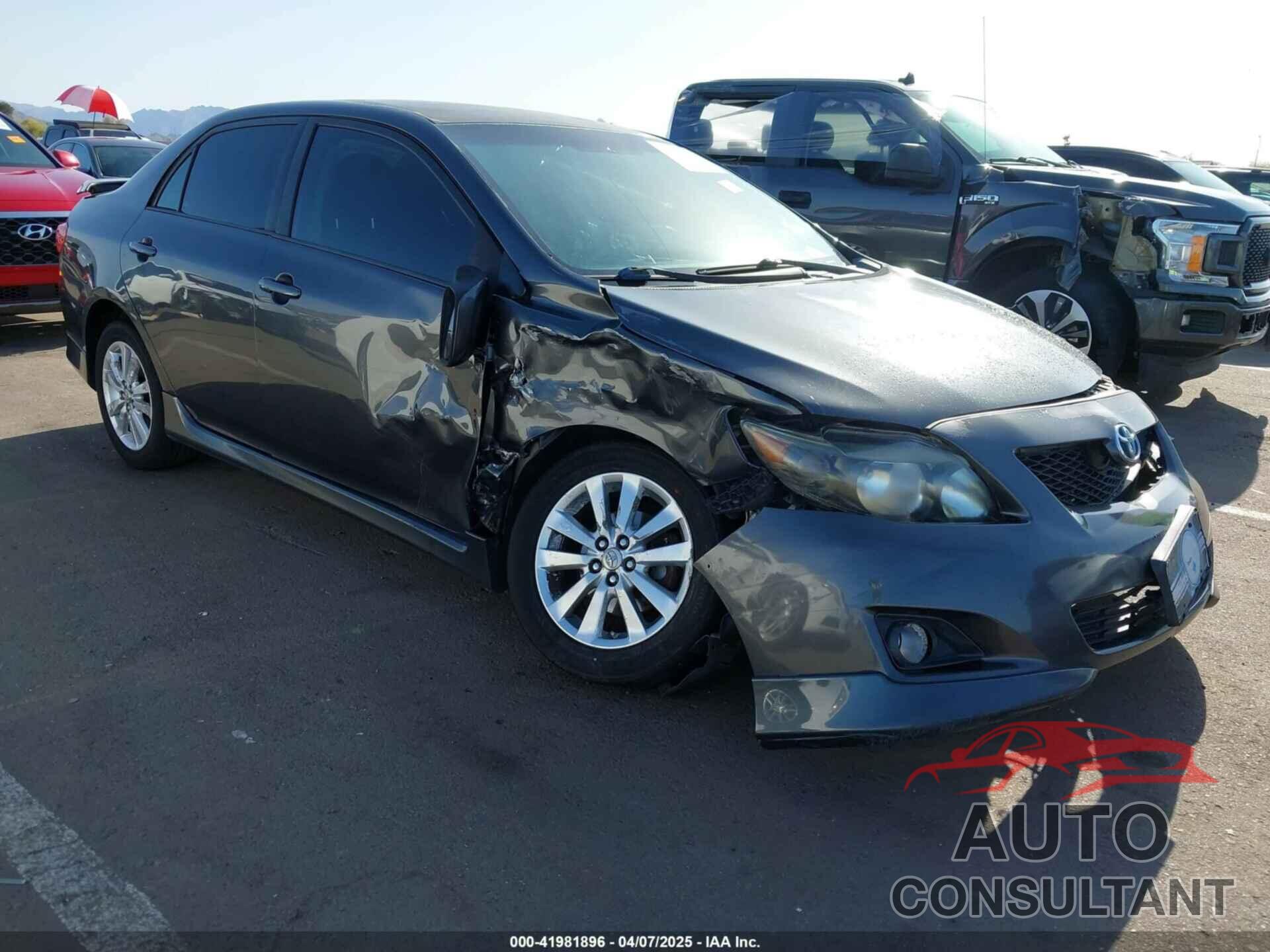 TOYOTA COROLLA 2010 - 1NXBU4EE6AZ214943