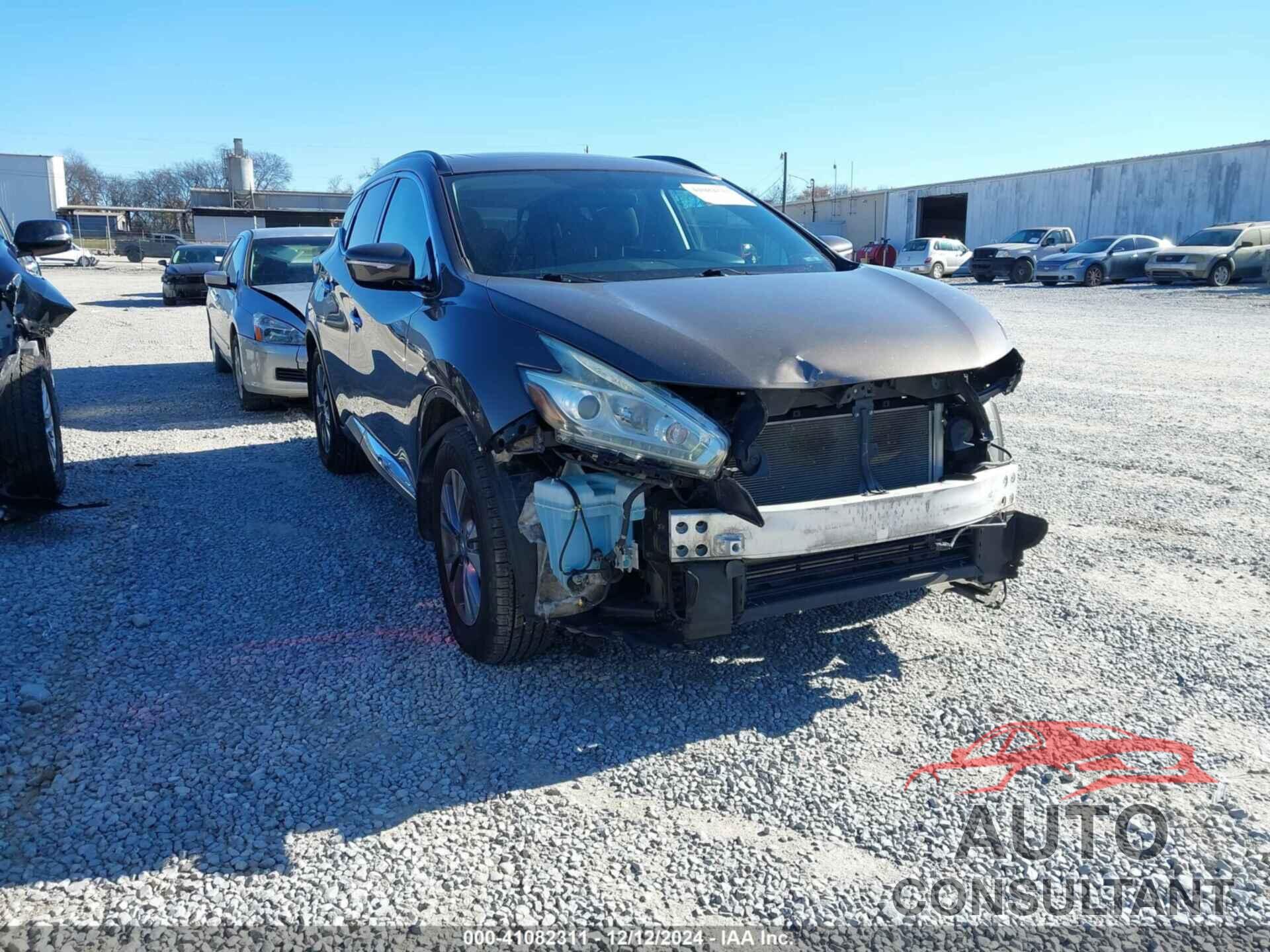 NISSAN MURANO 2015 - 5N1AZ2MG8FN210835