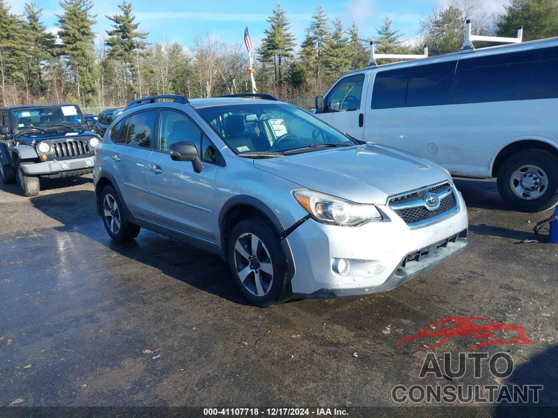 SUBARU XV CROSSTREK HYBRID 2014 - JF2GPBCC7EH248073