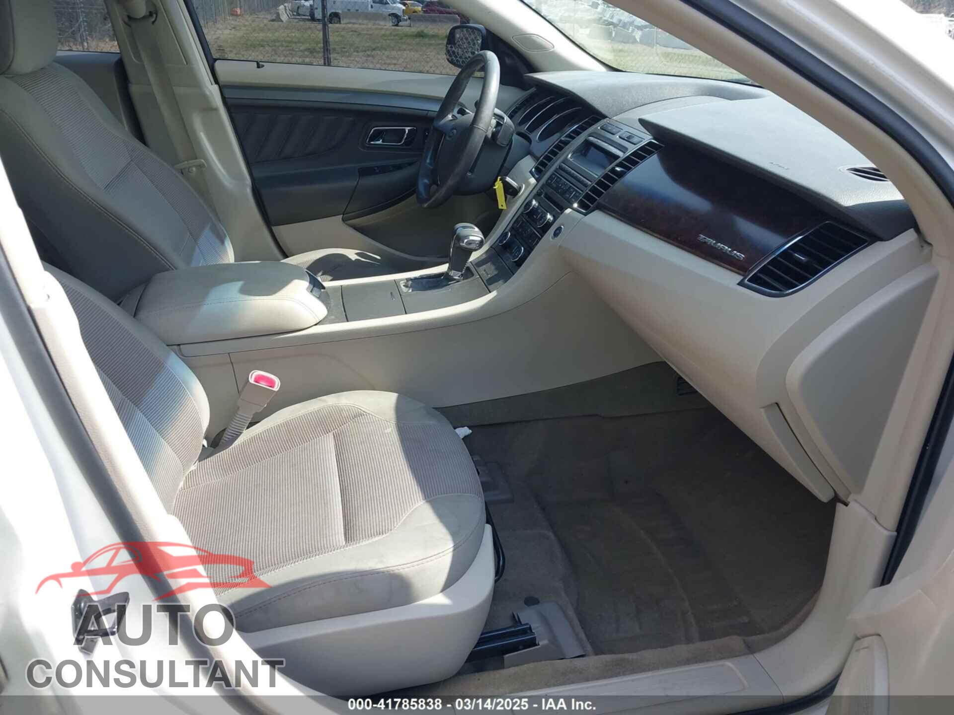 FORD TAURUS 2012 - 1FAHP2EW9CG121263