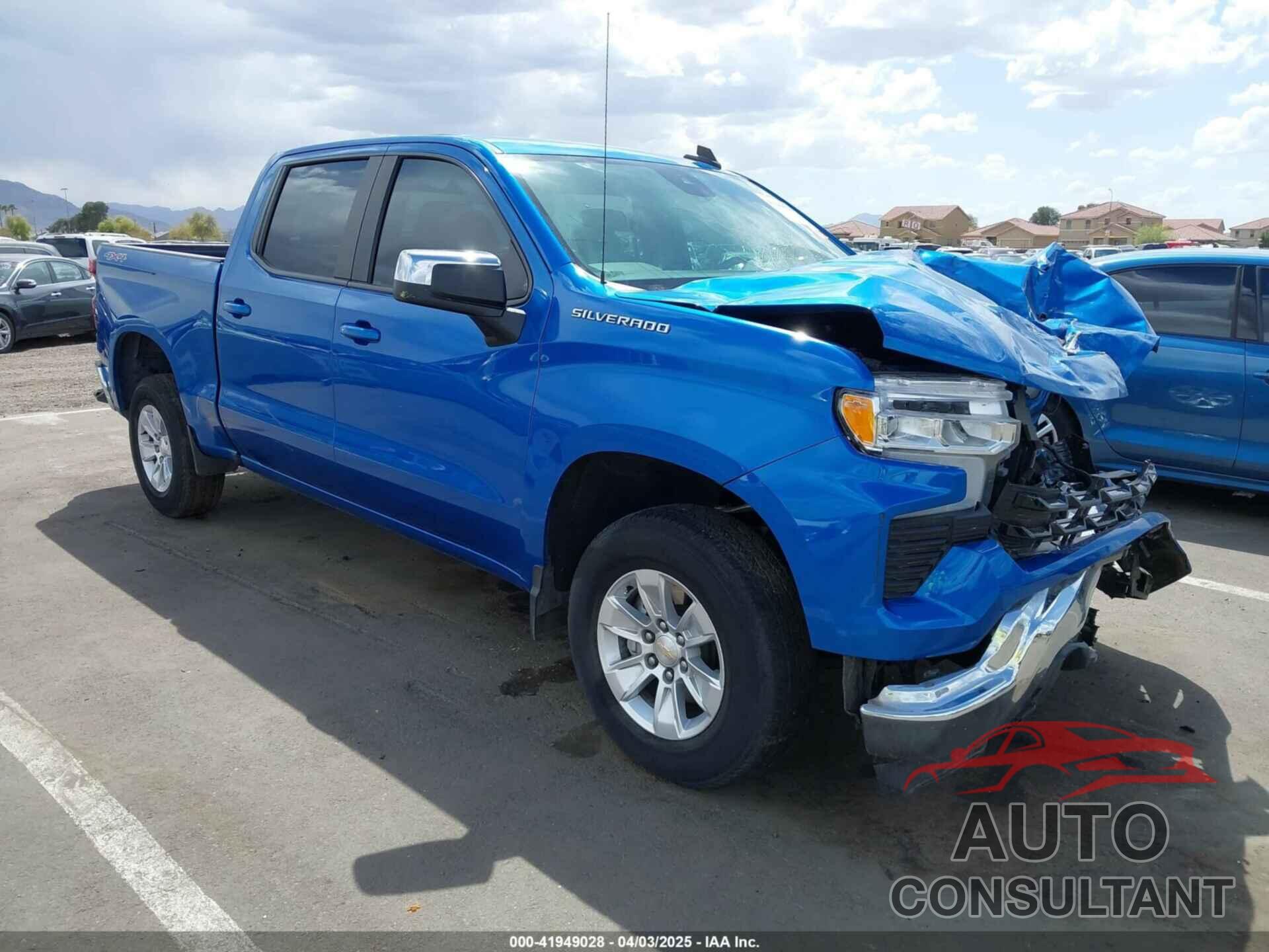 CHEVROLET SILVERADO 1500 2022 - 1GCUDDED6NZ593858