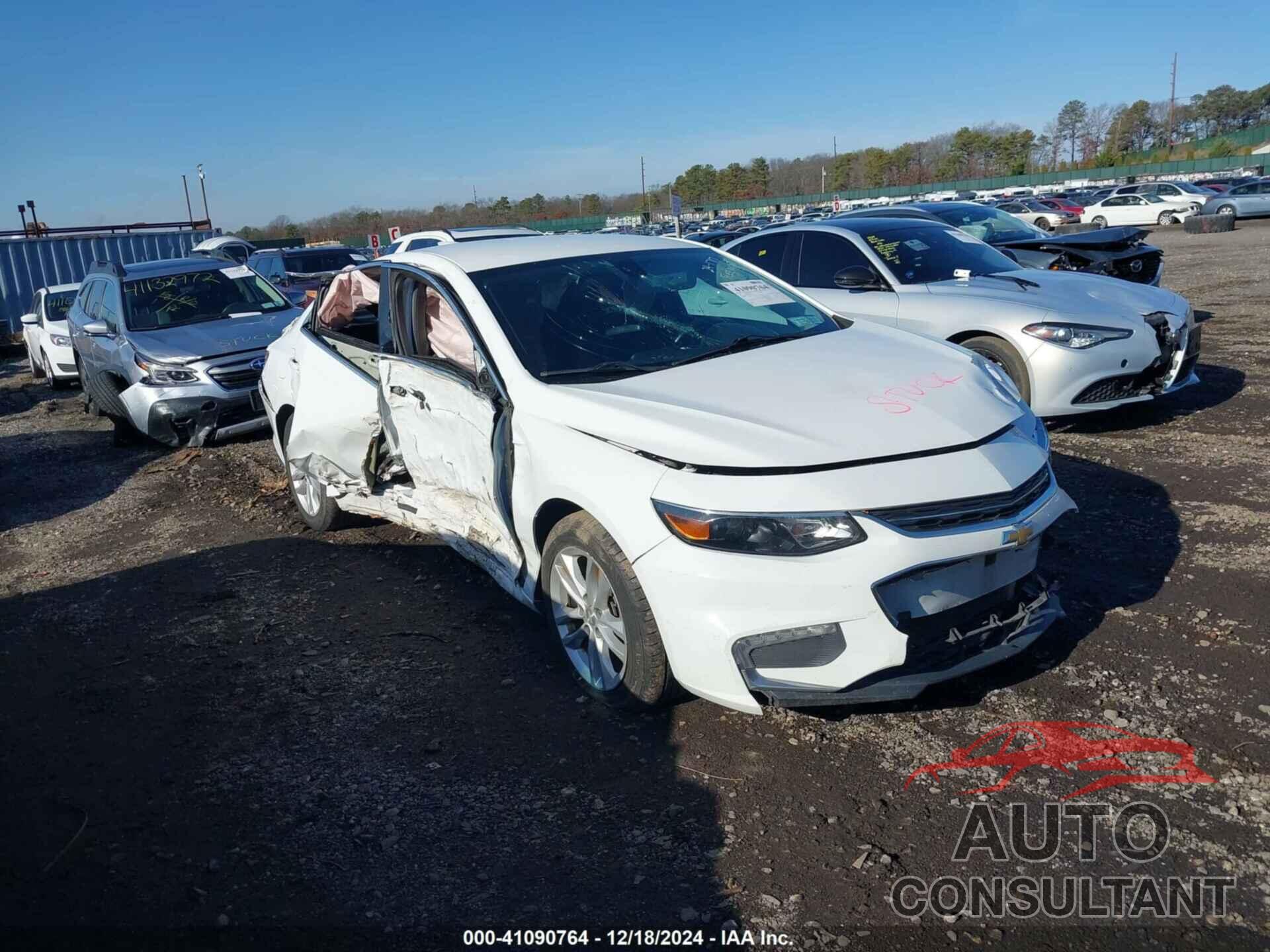 CHEVROLET MALIBU 2016 - 1G1ZE5ST4GF349529