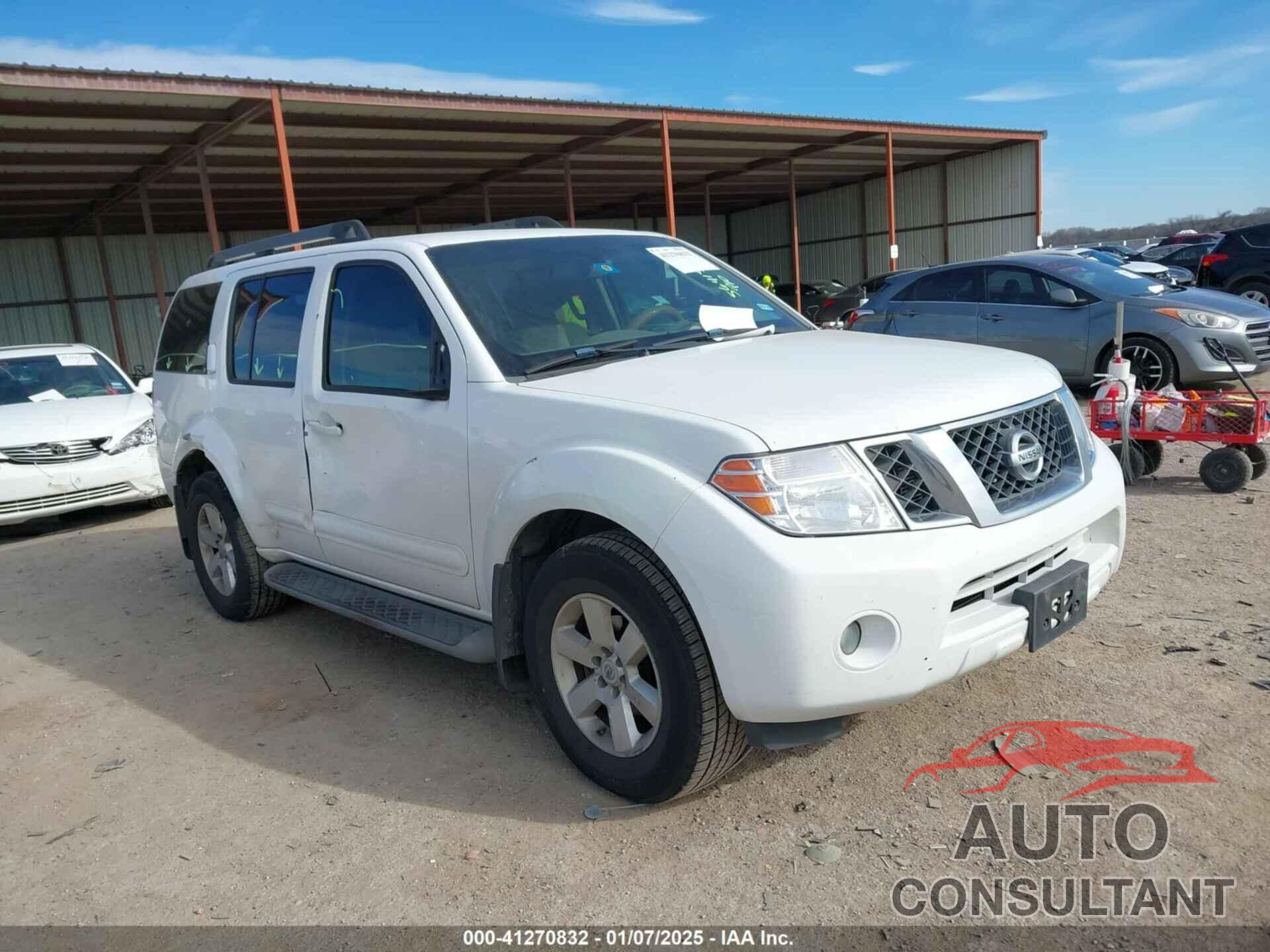NISSAN PATHFINDER 2012 - 5N1AR1NN1CC620908