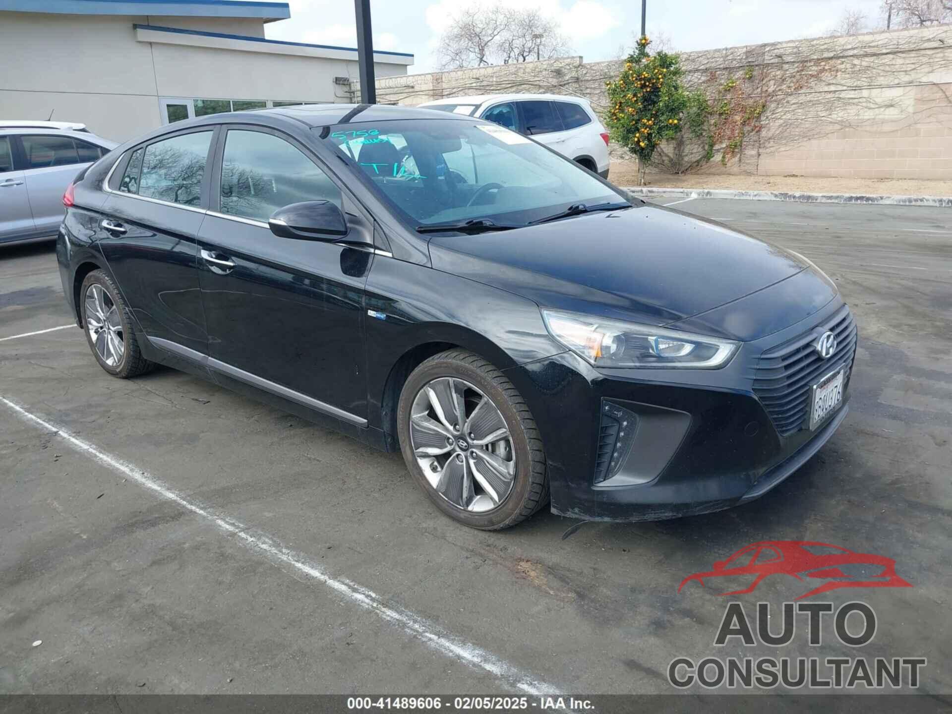 HYUNDAI IONIQ HYBRID 2018 - KMHC85LC0JU065185