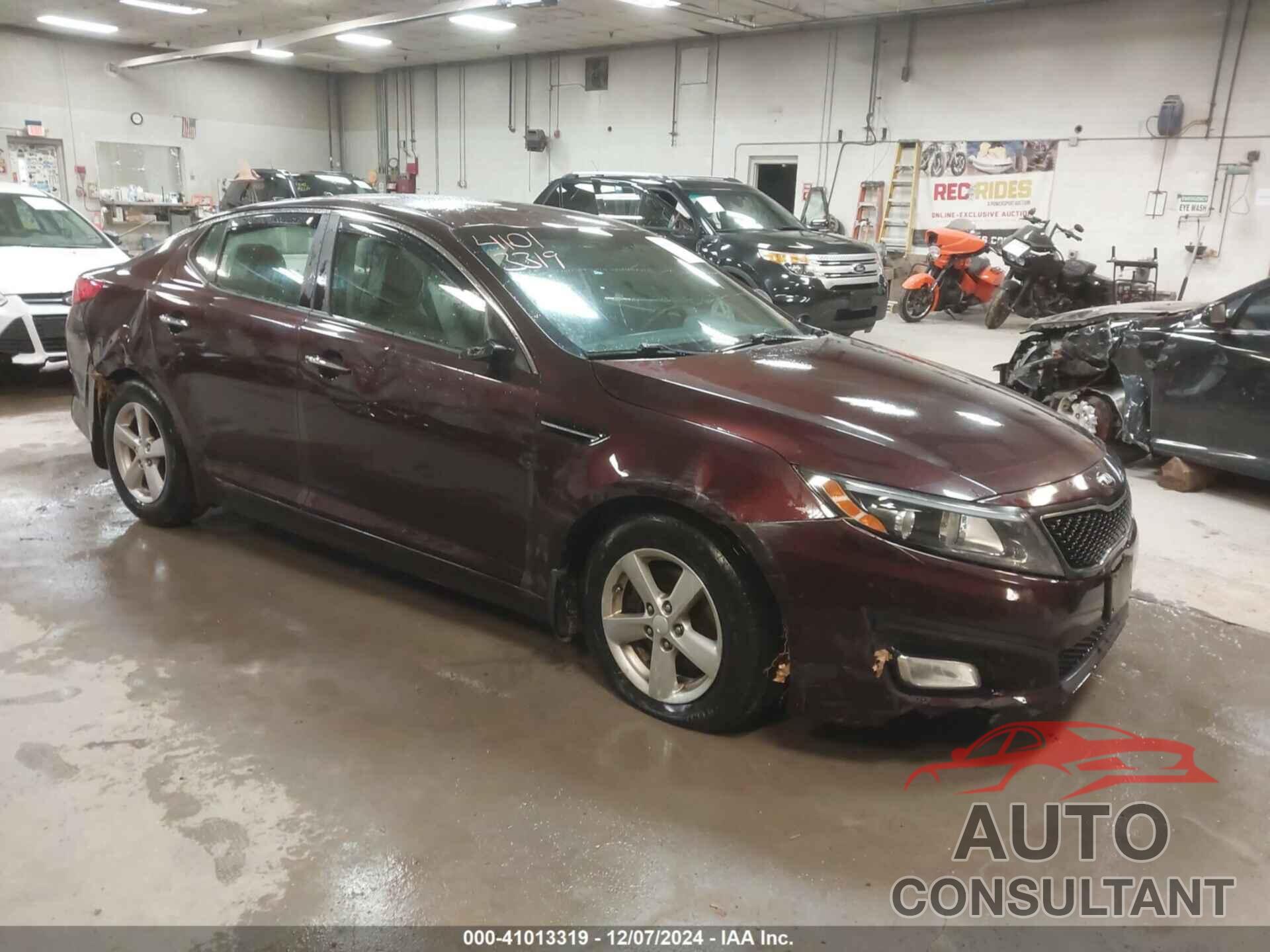 KIA OPTIMA 2014 - 5XXGM4A70EG316624