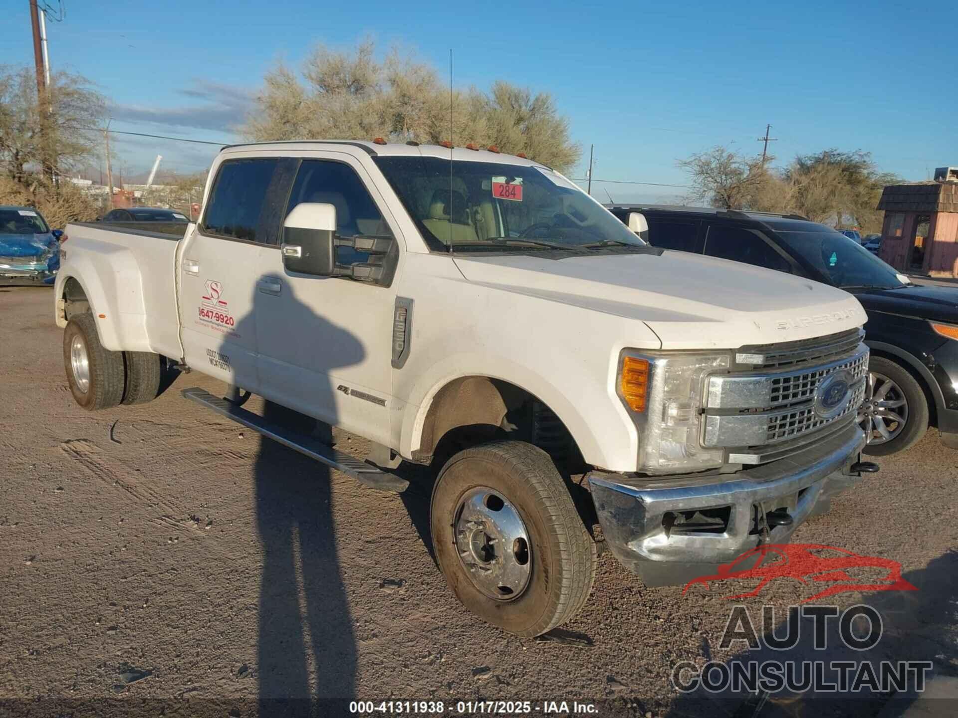 FORD F-350 2017 - 1FT8W3DT4HEE14677