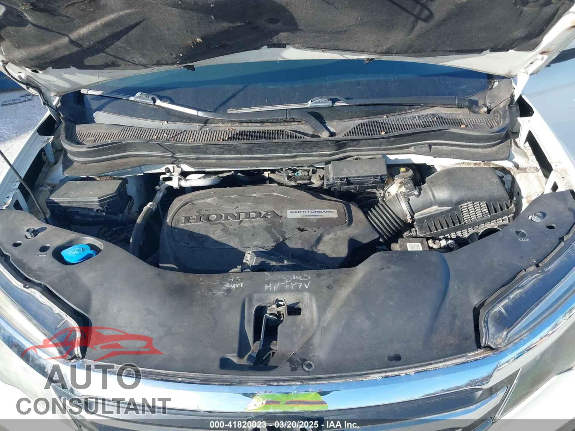 HONDA PILOT 2016 - 5FNYF5H5XGB016152