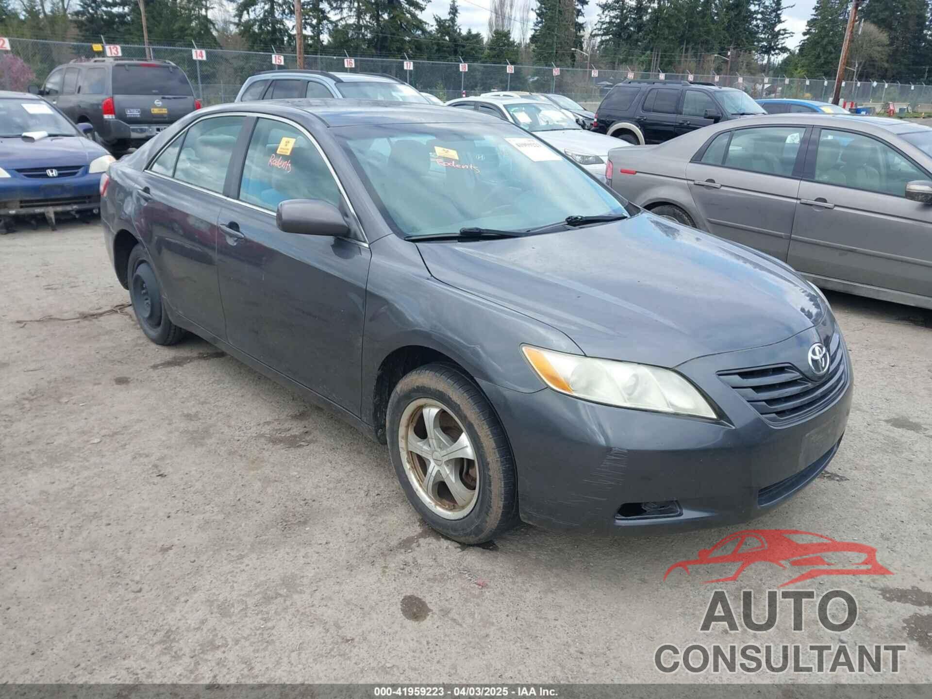 TOYOTA CAMRY 2009 - 4T1BE46K49U314813