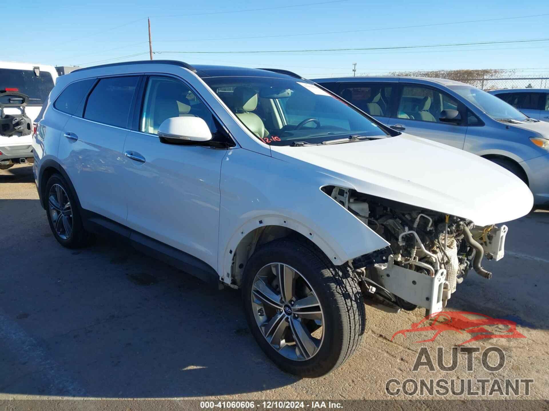 HYUNDAI SANTA FE 2013 - KM8SR4HF9DU013208