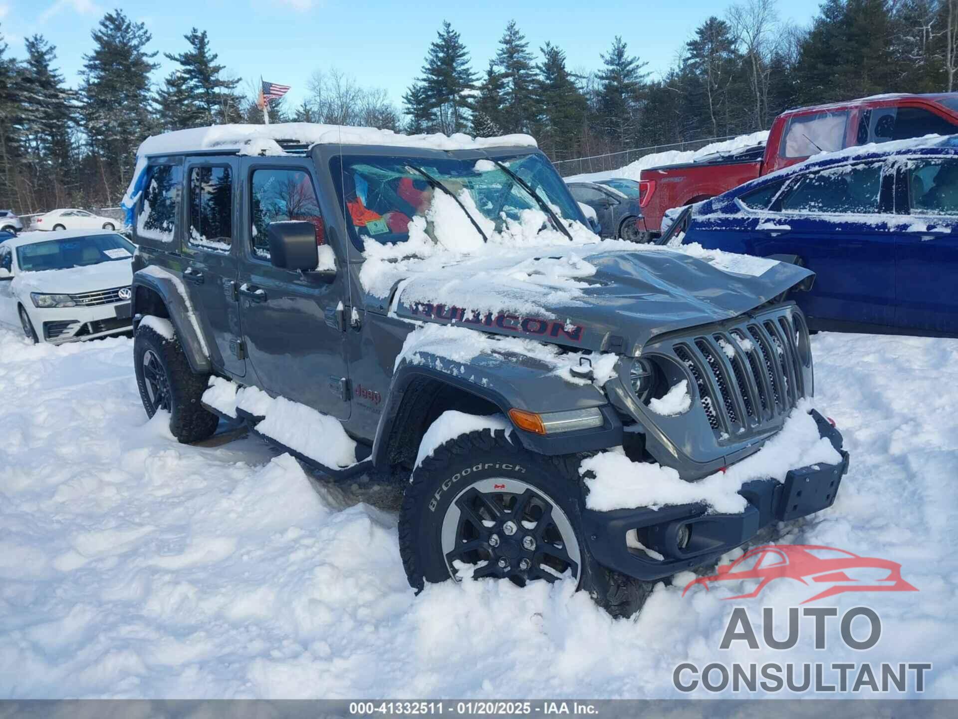 JEEP WRANGLER UNLIMITED 2020 - 1C4HJXFN5LW176104