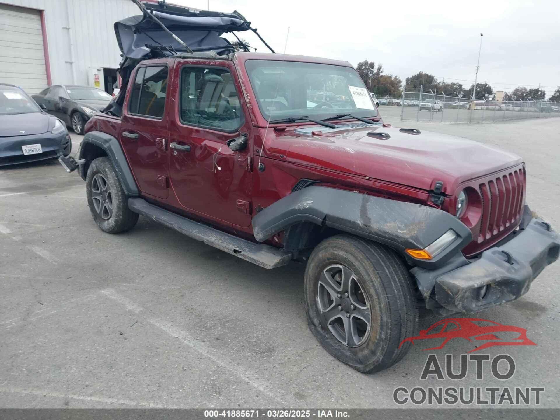 JEEP WRANGLER UNLIMITED 2021 - 1C4HJXDN5MW840857