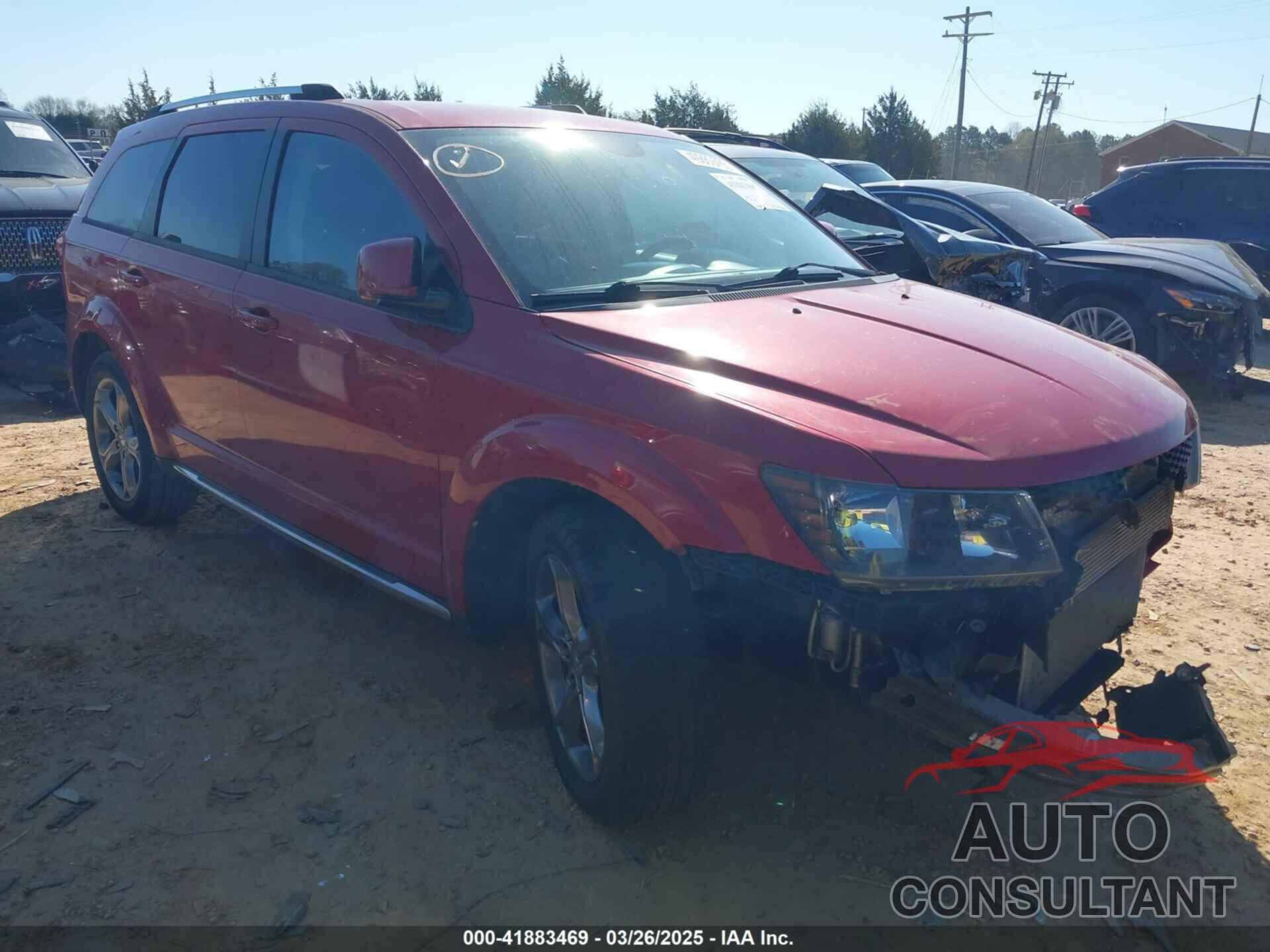 DODGE JOURNEY 2017 - 3C4PDCGG7HT556604