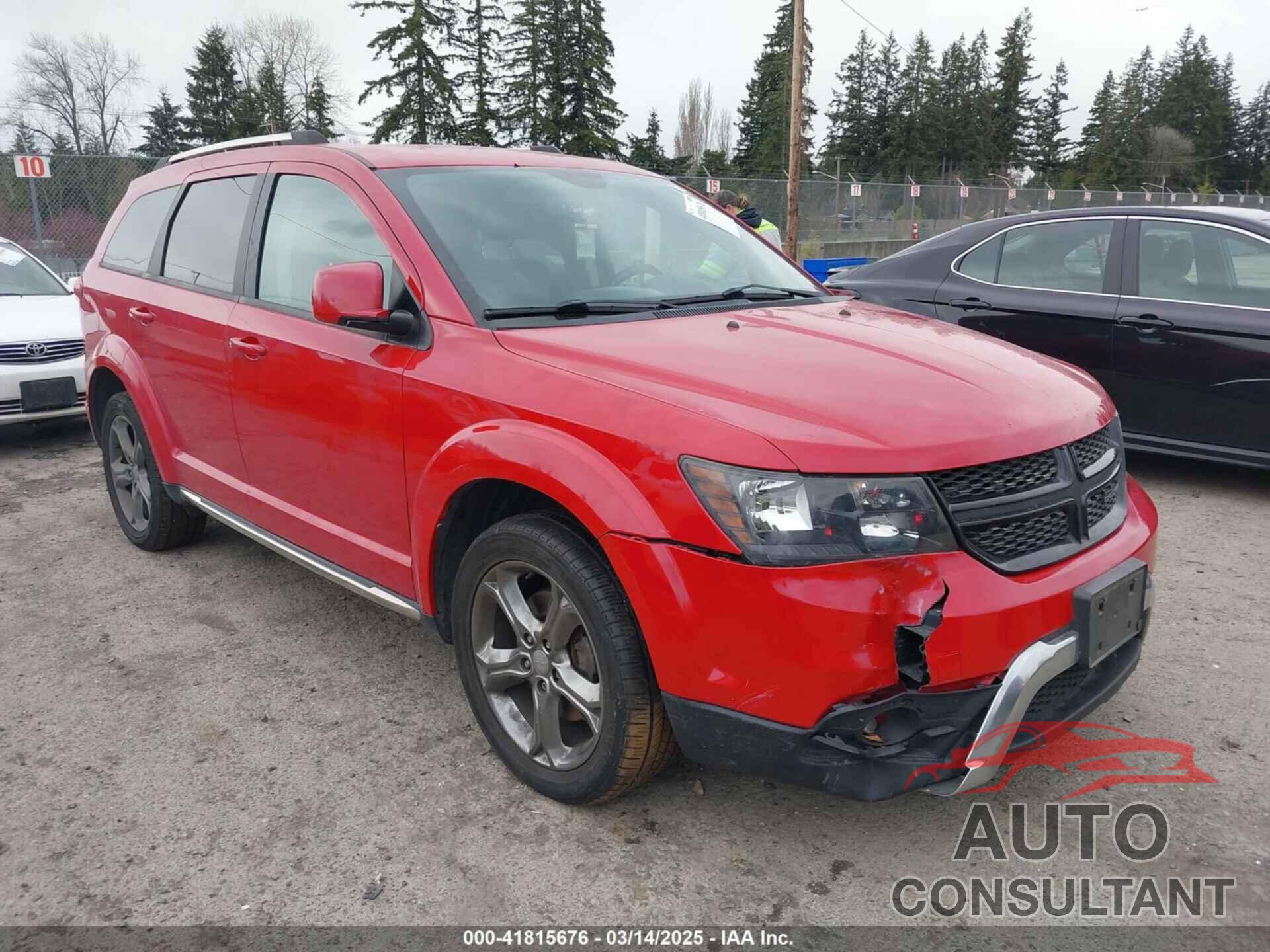 DODGE JOURNEY 2017 - 3C4PDDGG4HT517717
