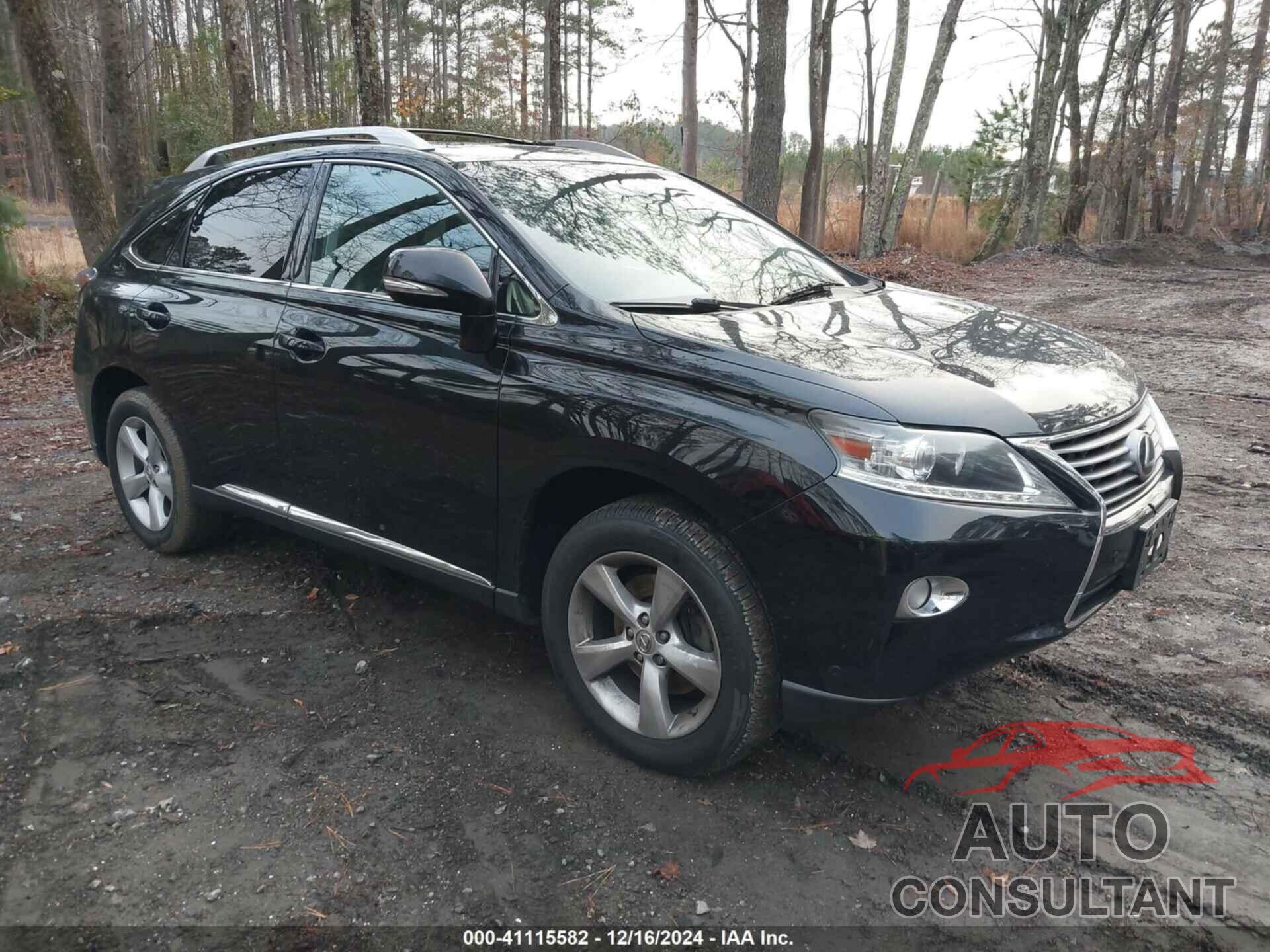 LEXUS RX 350 2013 - 2T2BK1BA6DC200595