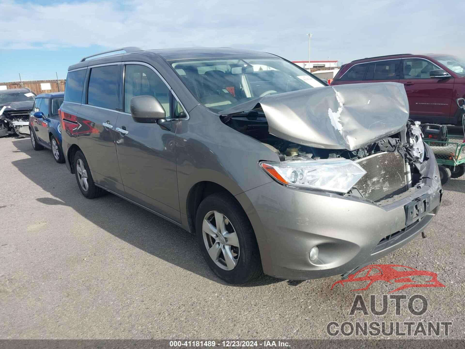 NISSAN QUEST 2016 - JN8AE2KP9G9157239