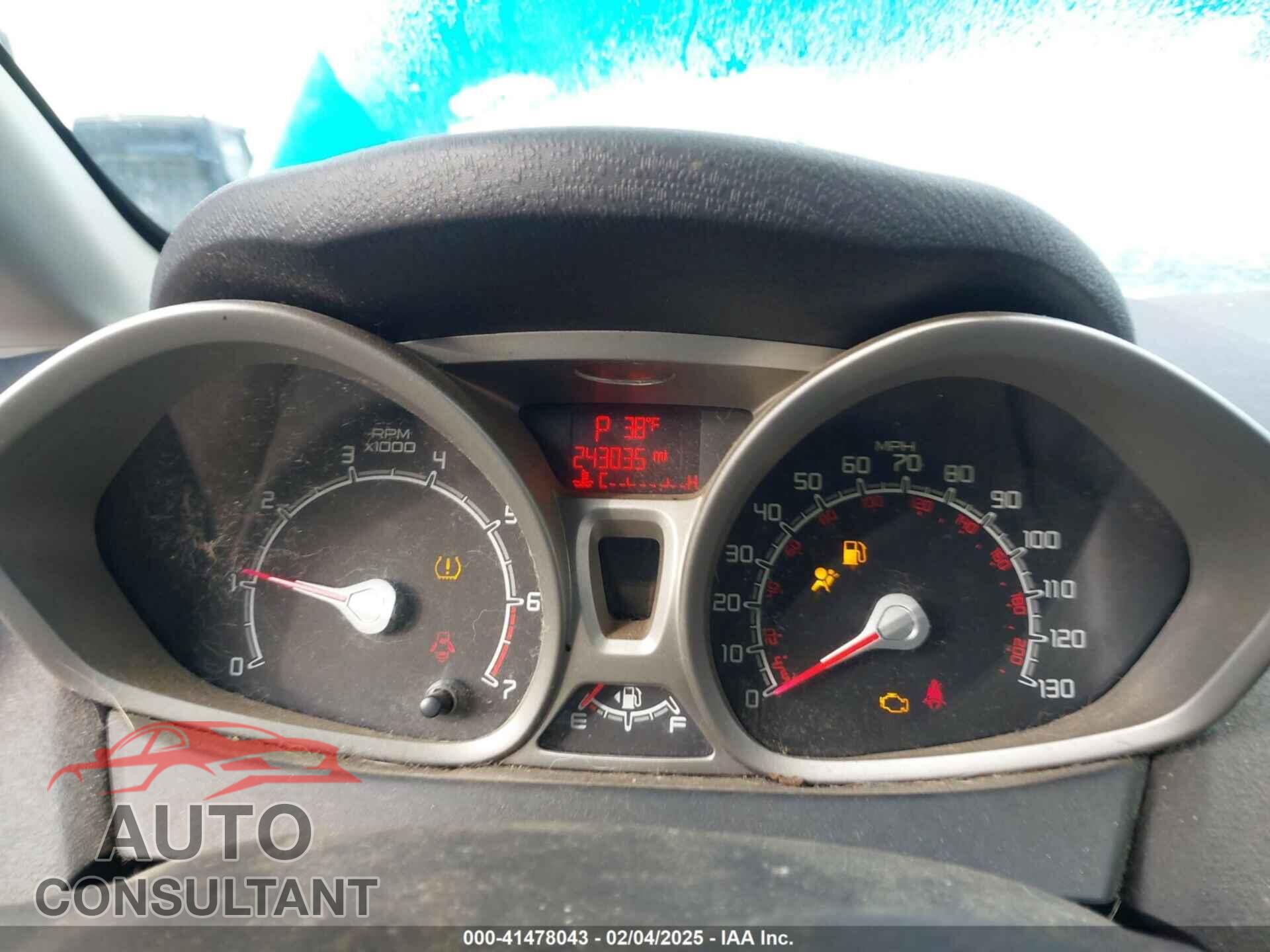 FORD FIESTA 2013 - 3FADP4BJ9DM177889