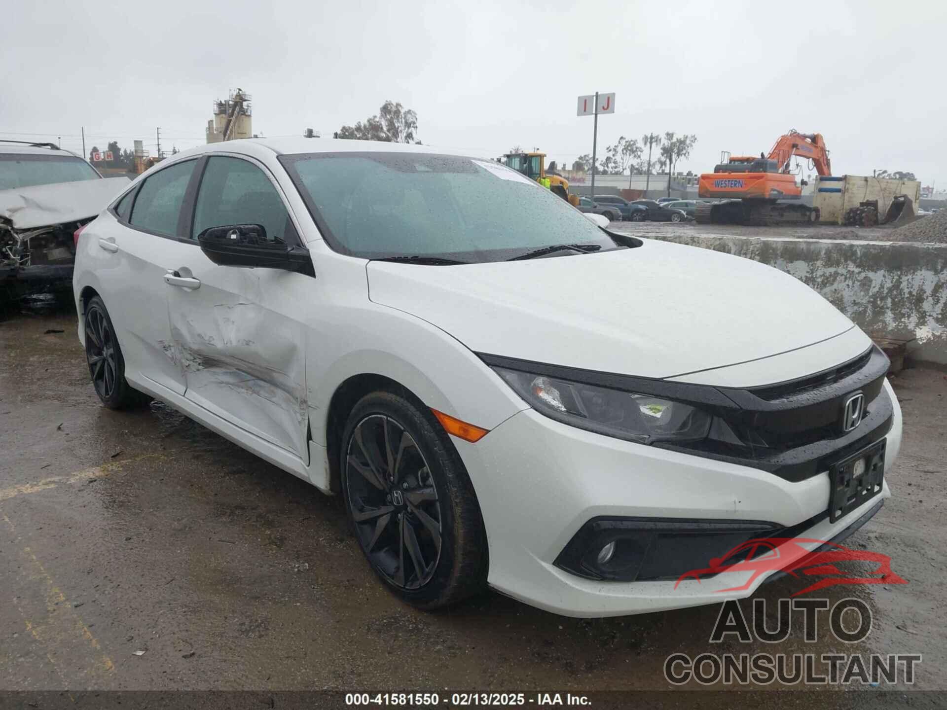 HONDA CIVIC 2019 - 2HGFC2F88KH570001