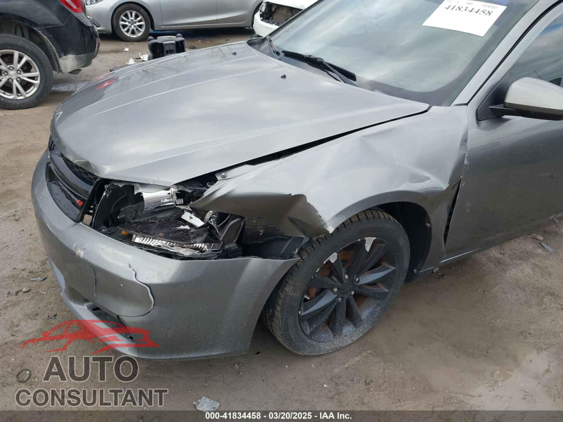 DODGE AVENGER 2013 - 1C3CDZCB7DN746154