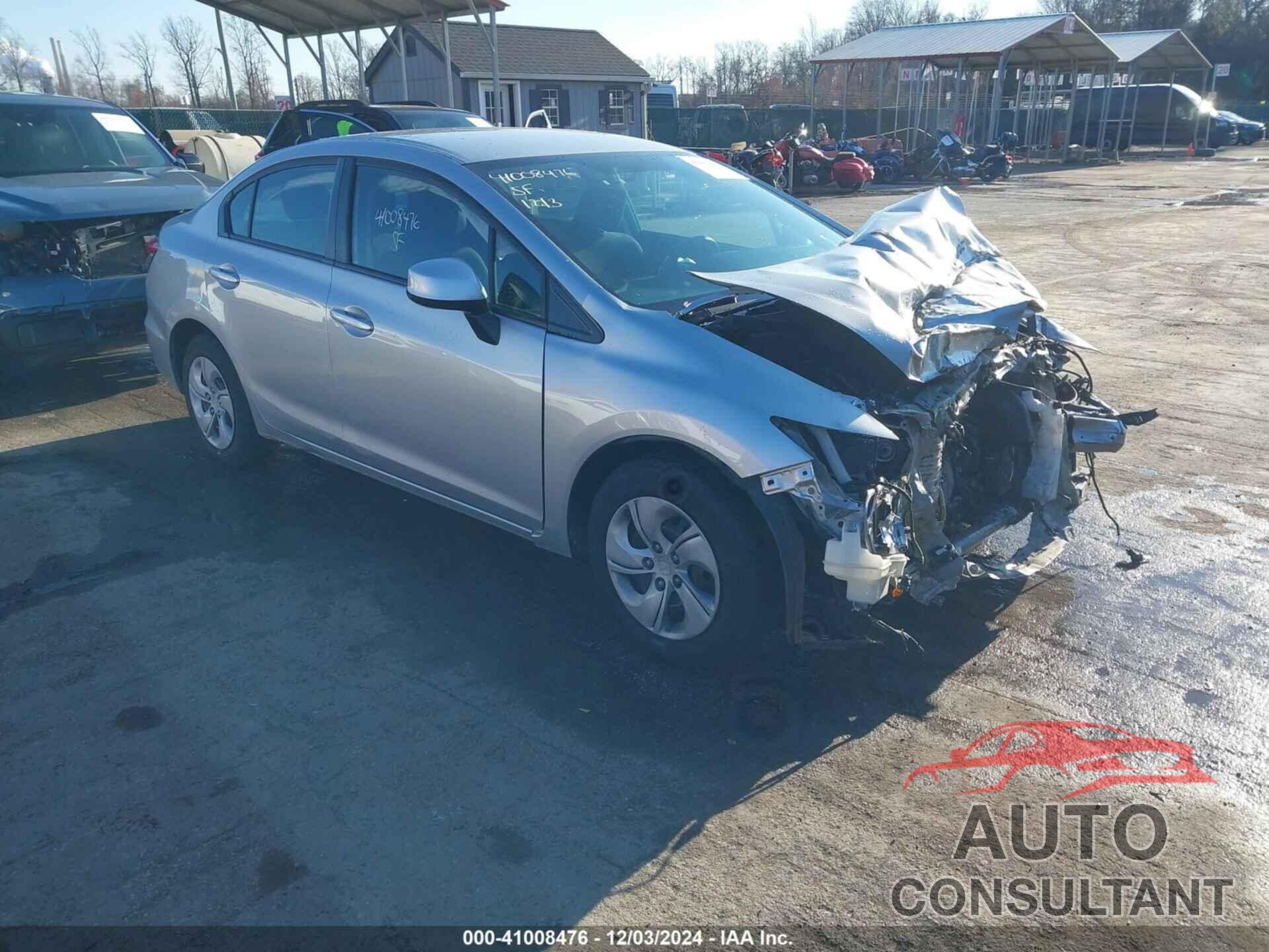 HONDA CIVIC 2013 - 2HGFB2F56DH593367