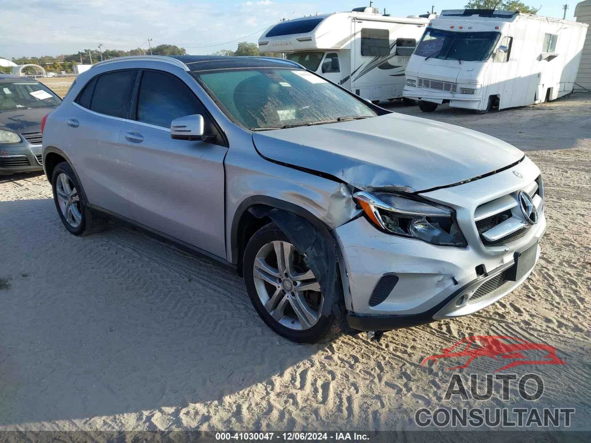 MERCEDES-BENZ GLA 250 2016 - WDCTG4GB8GJ265951