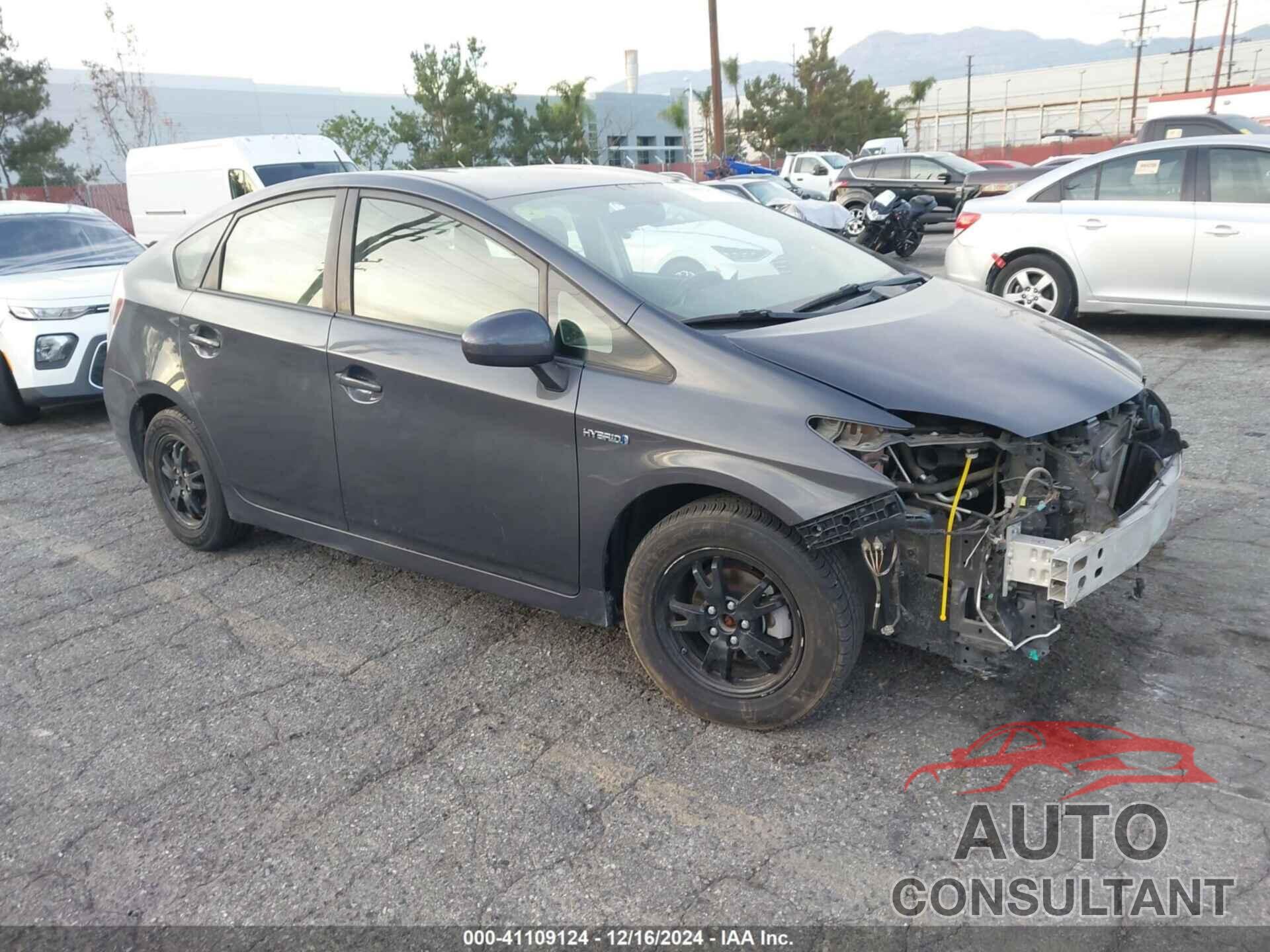 TOYOTA PRIUS 2012 - JTDKN3DU6C1496462