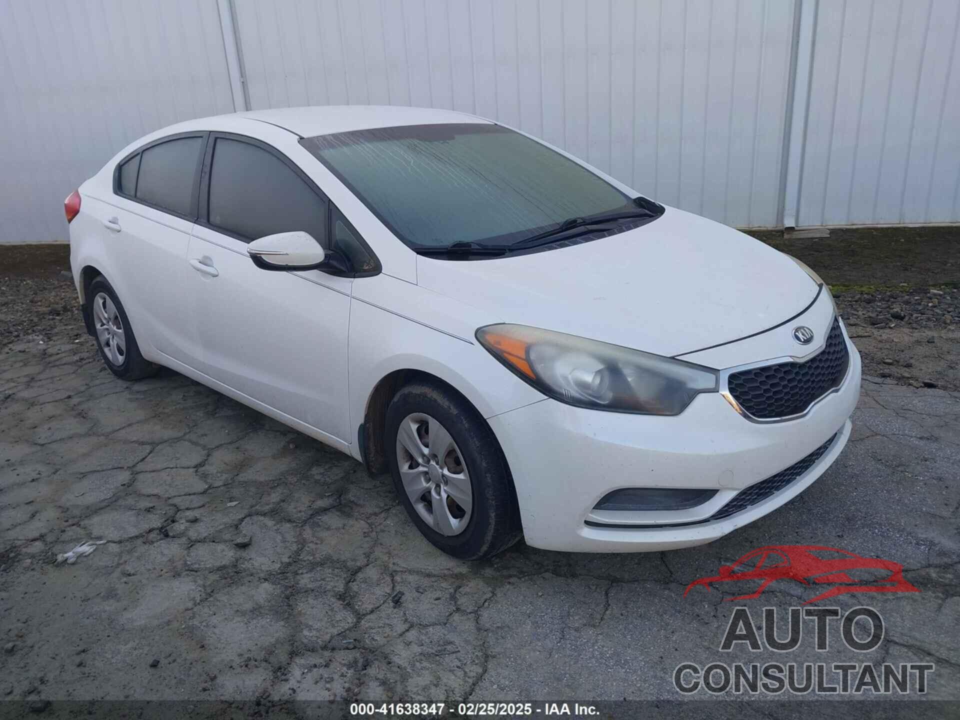 KIA FORTE 2015 - KNAFX4A6XF5308575