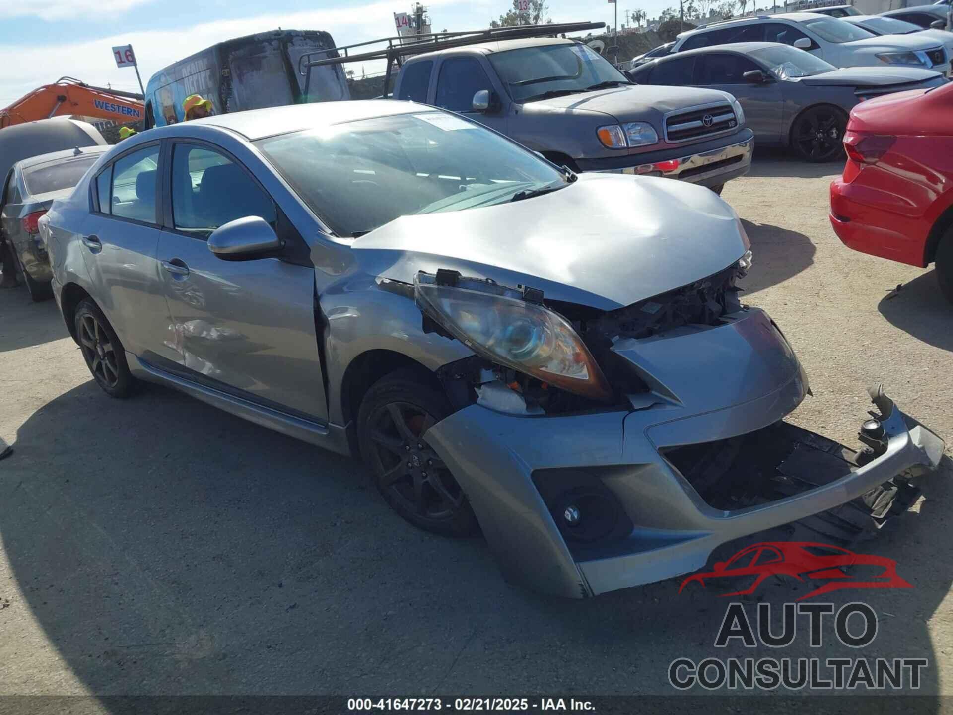 MAZDA MAZDA3 2013 - JM1BL1UP6D1852821