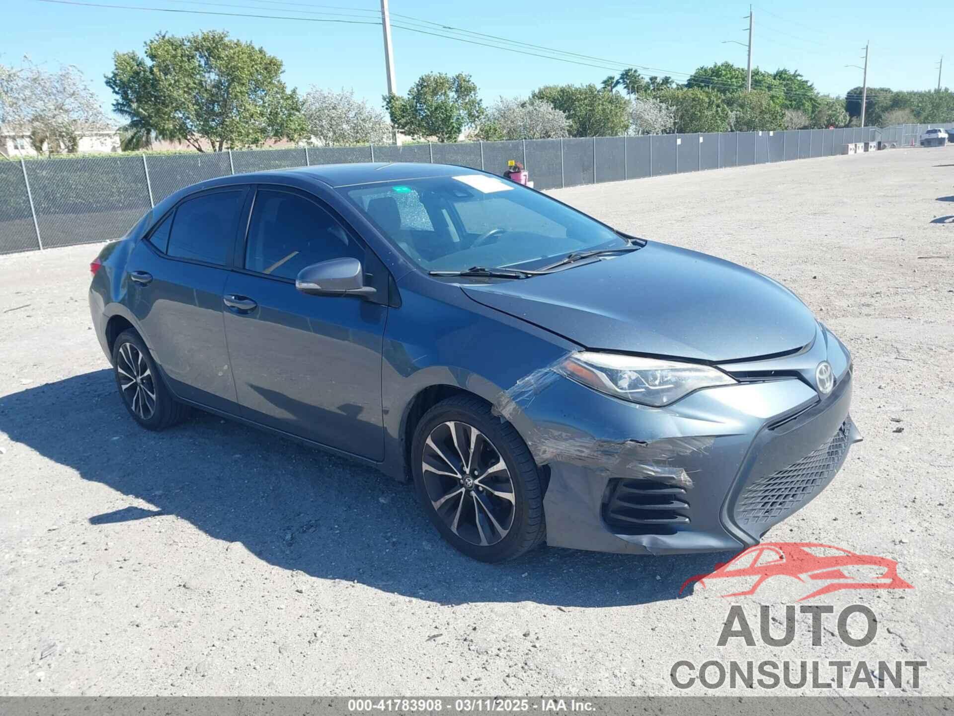 TOYOTA COROLLA 2018 - 2T1BURHE8JC085310
