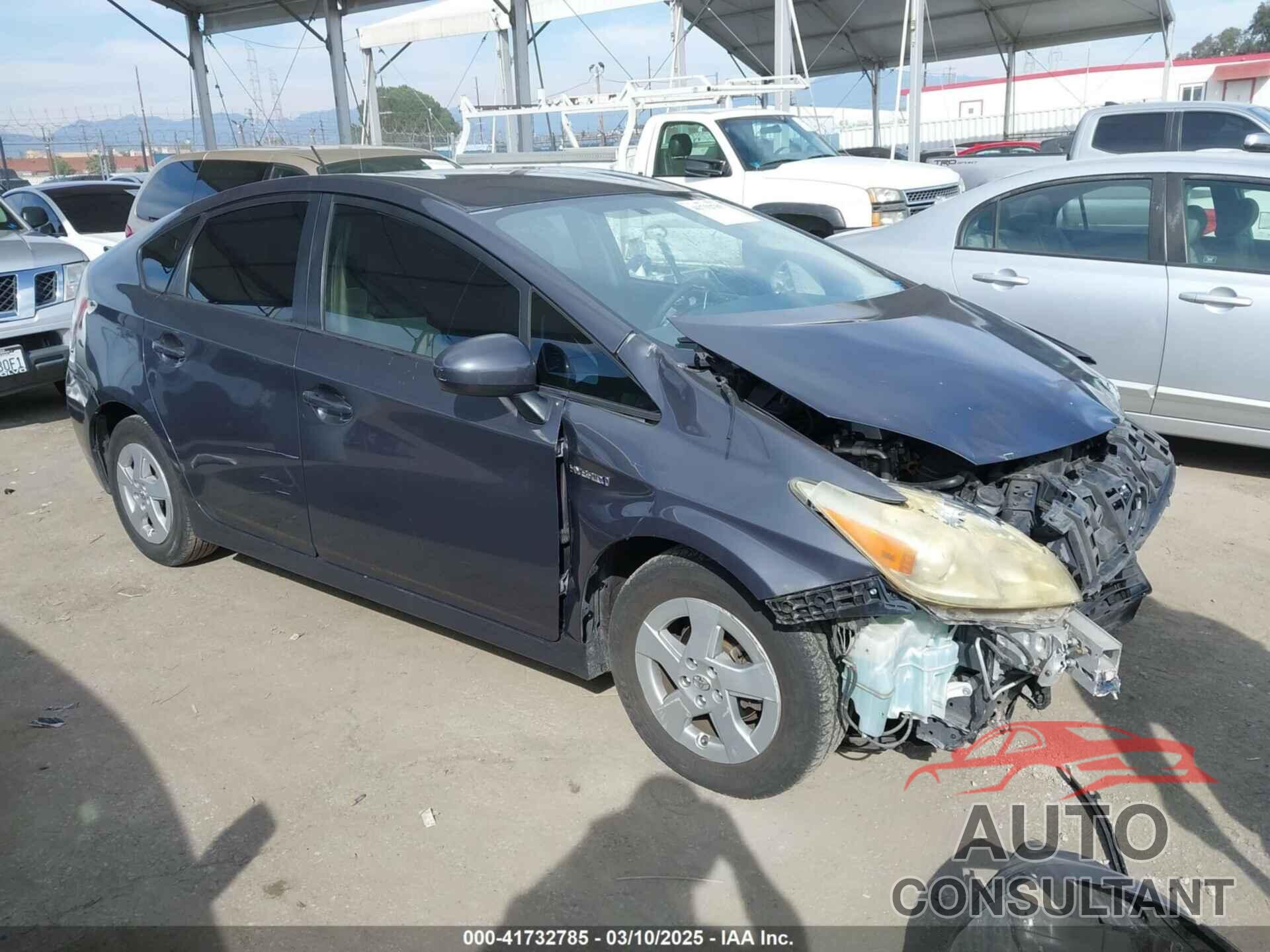 TOYOTA PRIUS 2011 - JTDKN3DUXB0287911