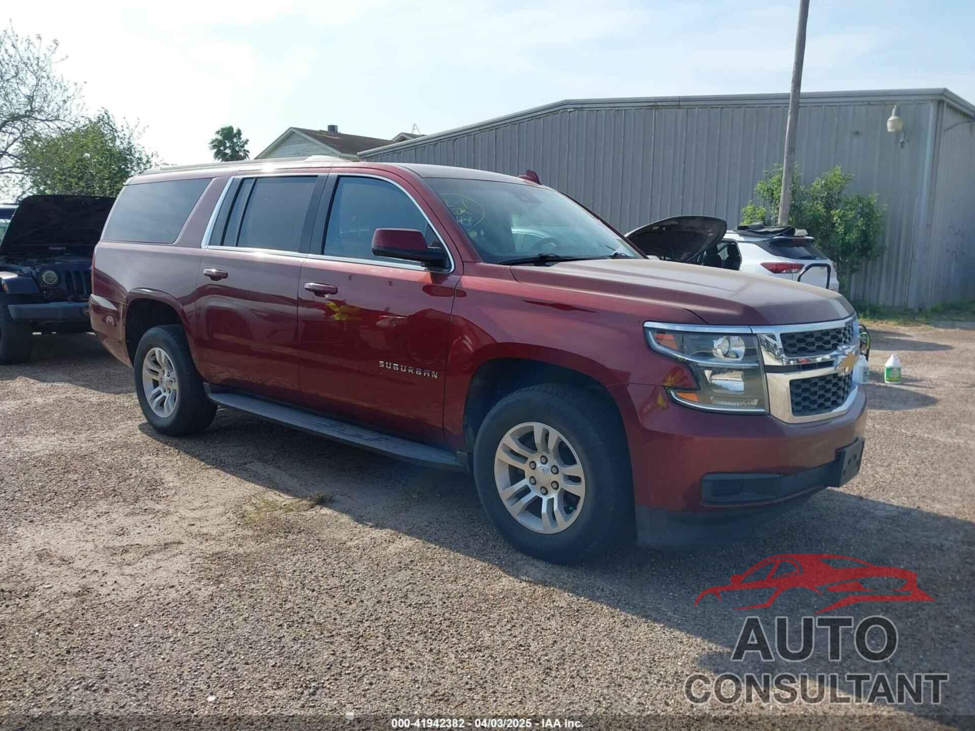 CHEVROLET SUBURBAN 2017 - 1GNSCGKC9HR325390