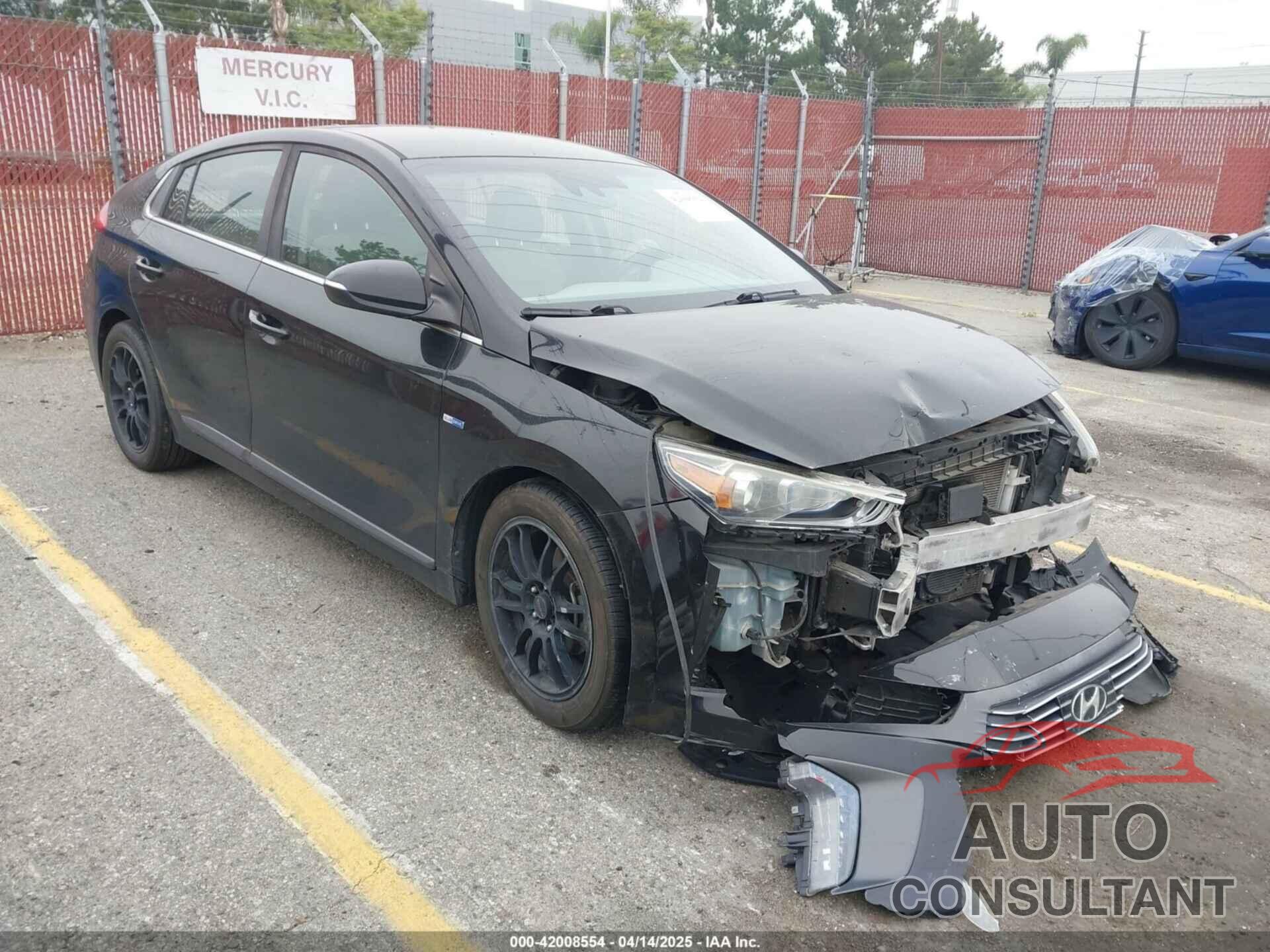 HYUNDAI IONIQ HYBRID 2018 - KMHC75LC2JU062582