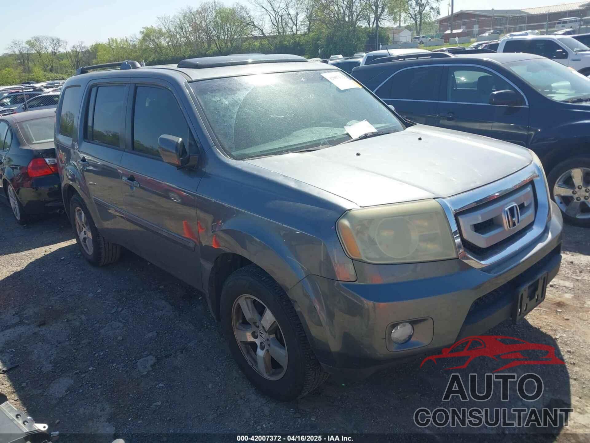 HONDA PILOT 2010 - 5FNYF3H59AB020074