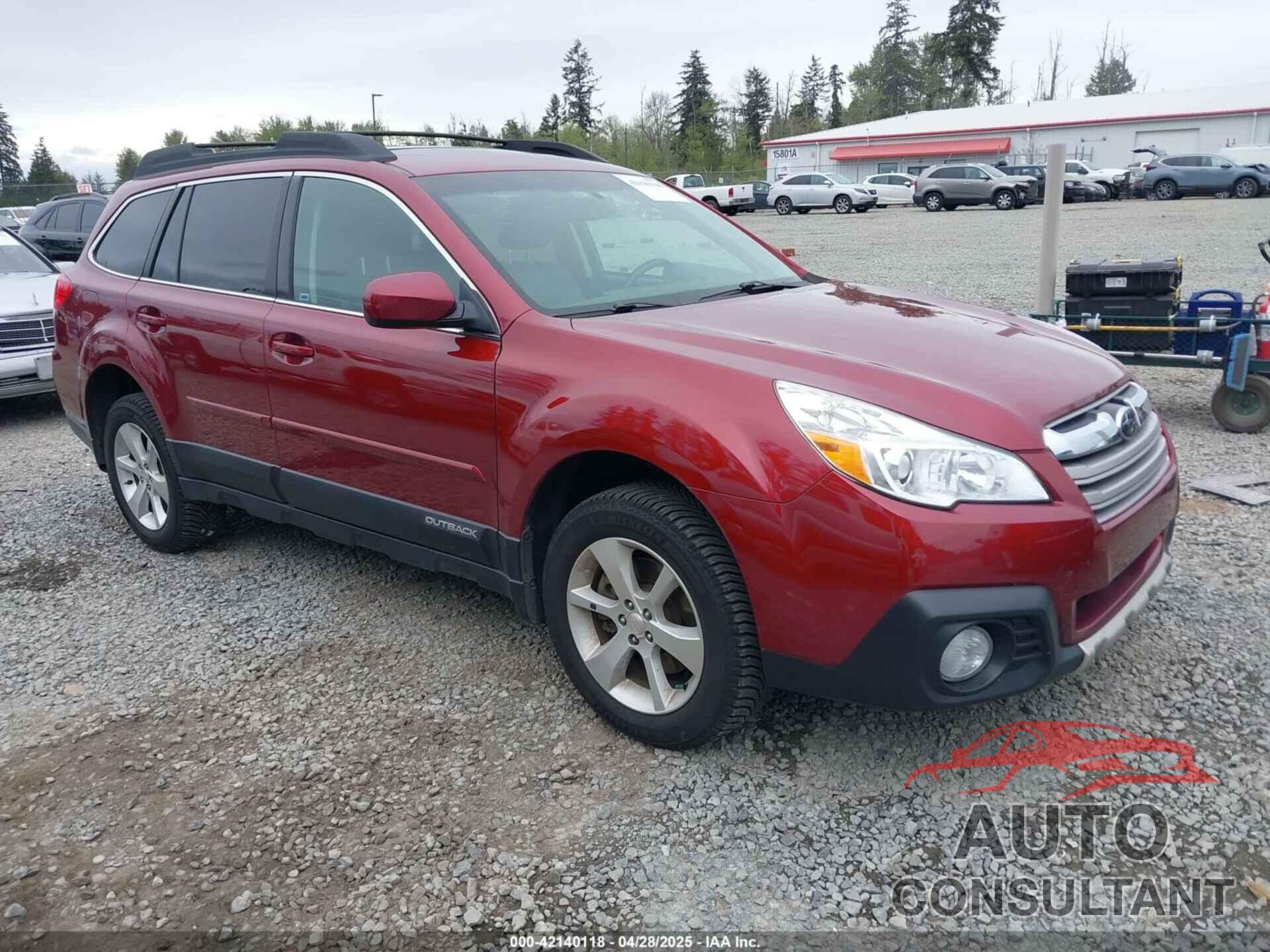 SUBARU OUTBACK 2014 - 4S4BRDLC1E2237552