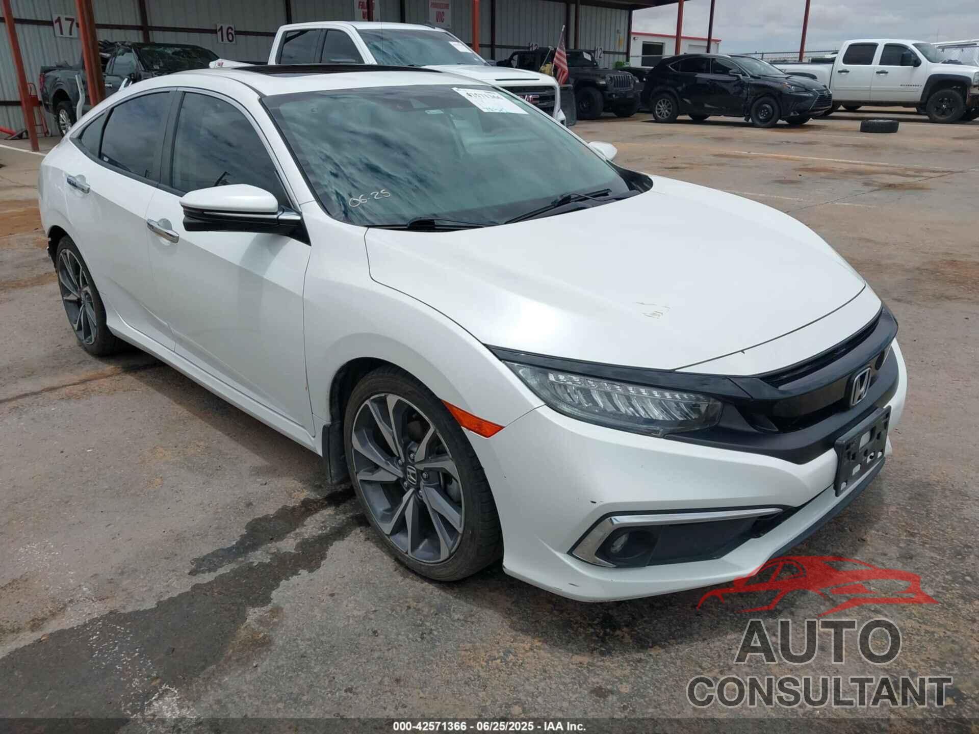HONDA CIVIC 2019 - JHMFC1F99KX013111