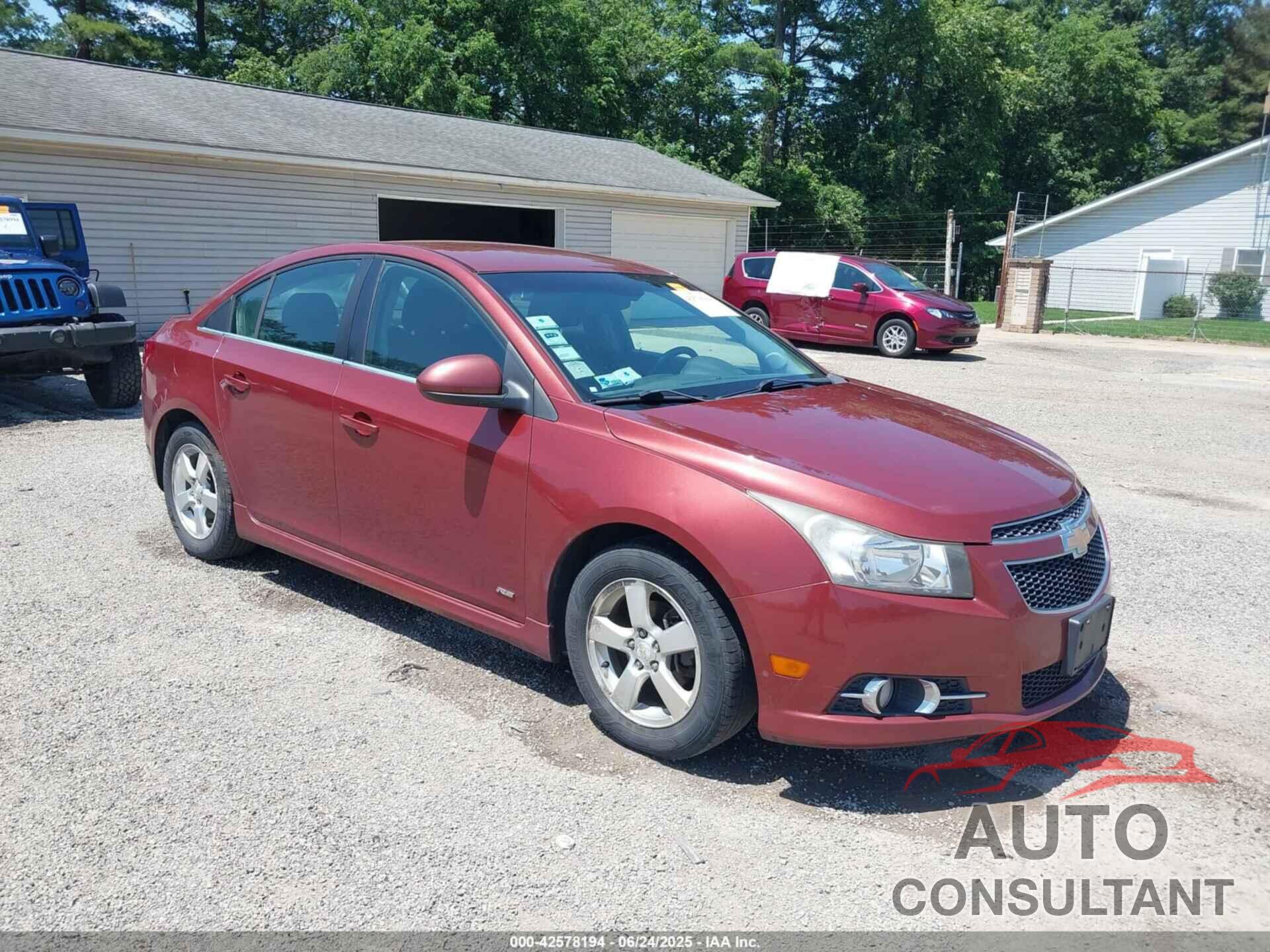 CHEVROLET CRUZE 2012 - 1G1PF5SC4C7205813