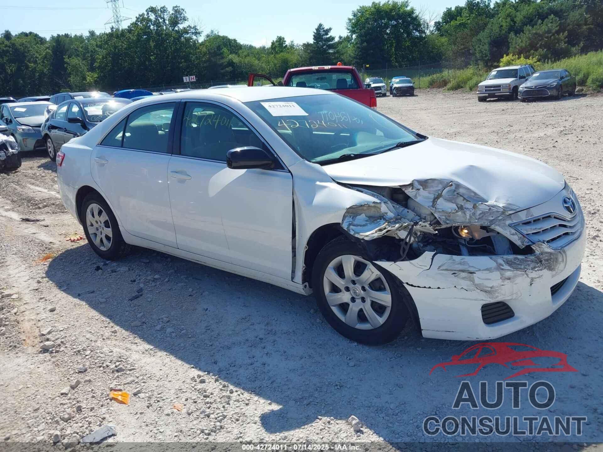 TOYOTA CAMRY 2010 - 4T4BF3EK7AR036413