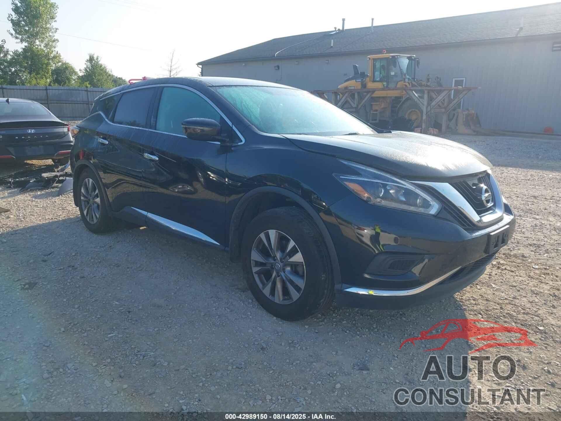 NISSAN MURANO 2018 - 5N1AZ2MH0JN166511