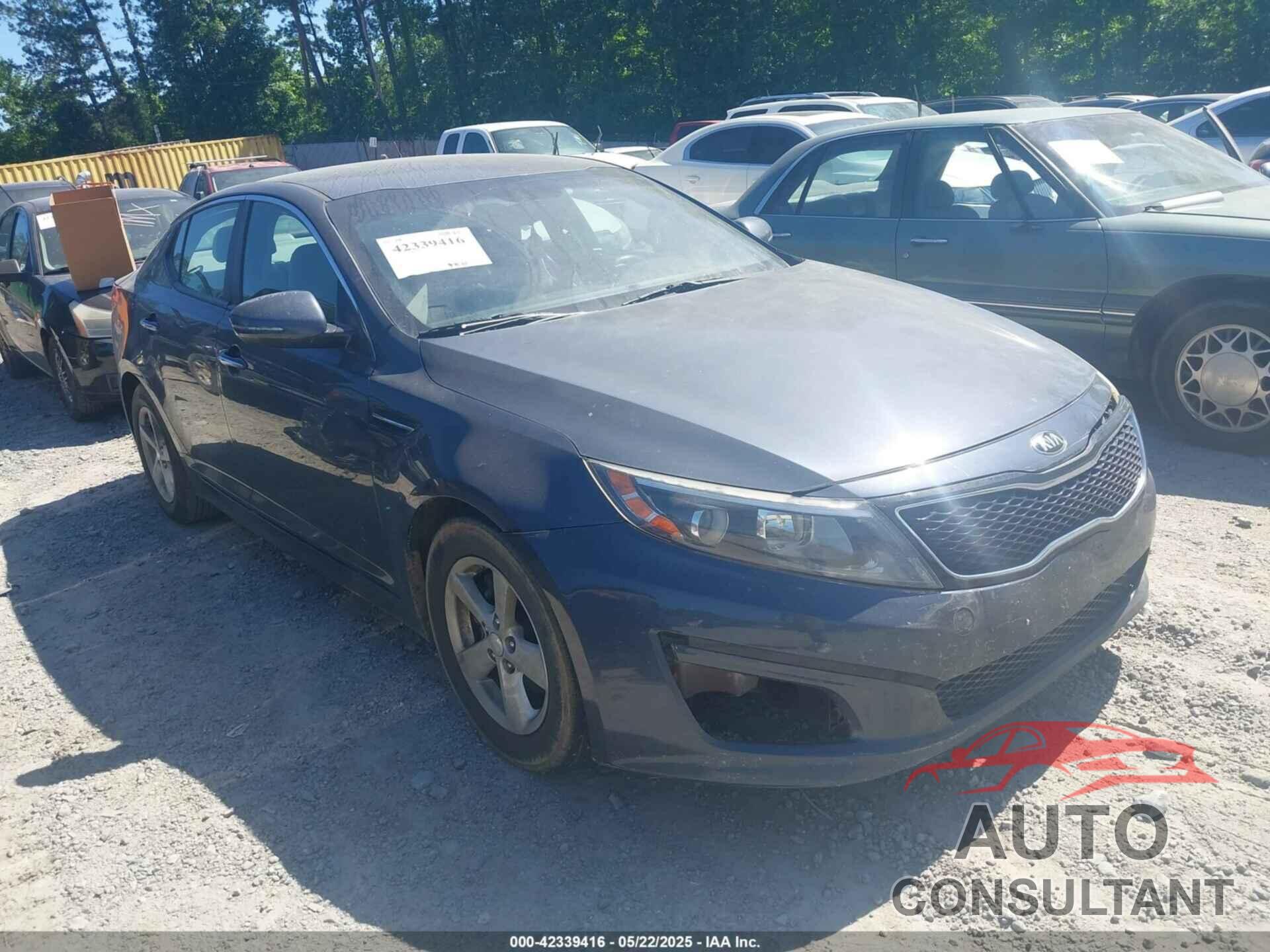 KIA OPTIMA 2015 - KNAGM4A79F5599687