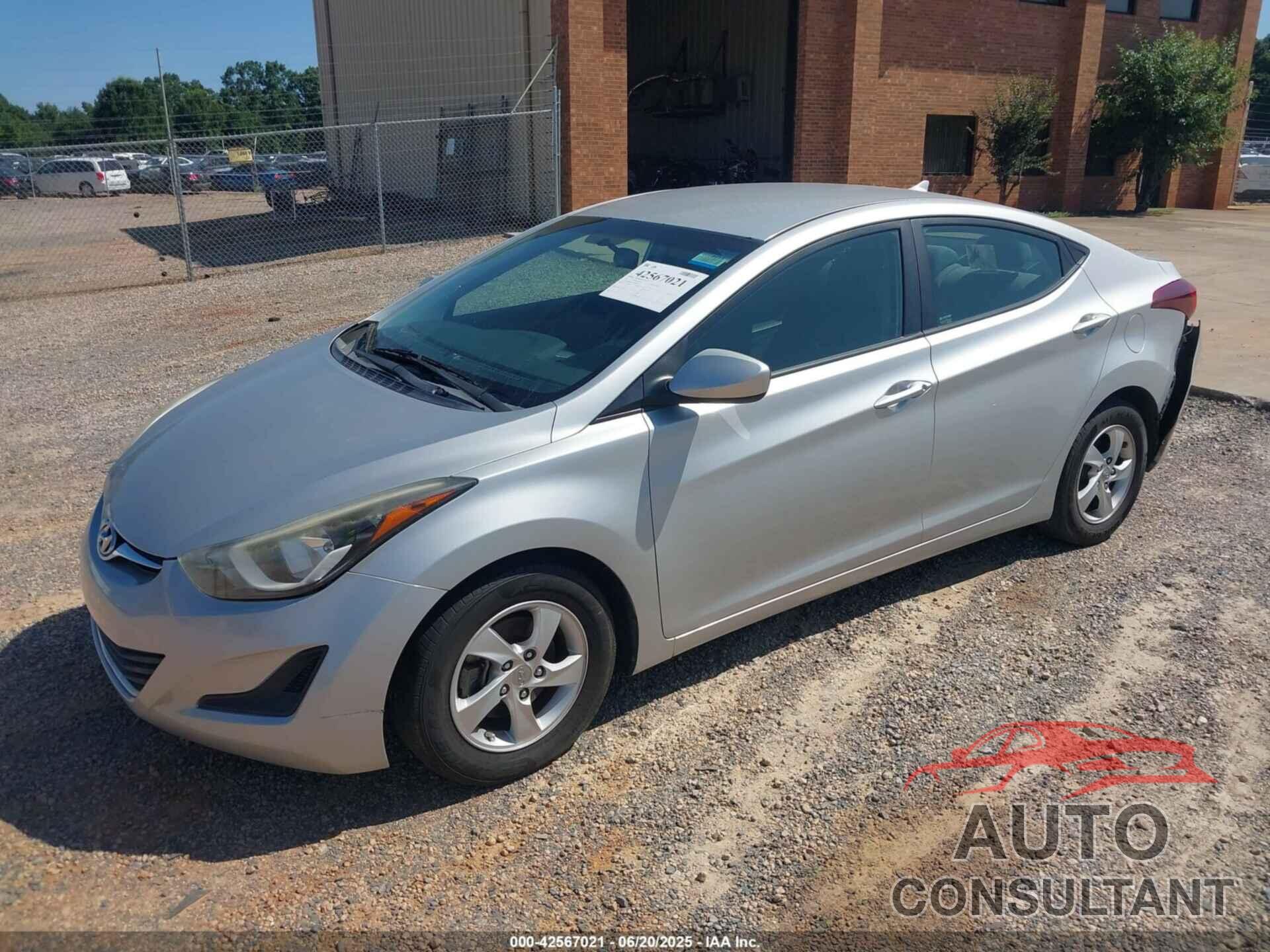 HYUNDAI ELANTRA 2015 - 5NPDH4AE1FH631203